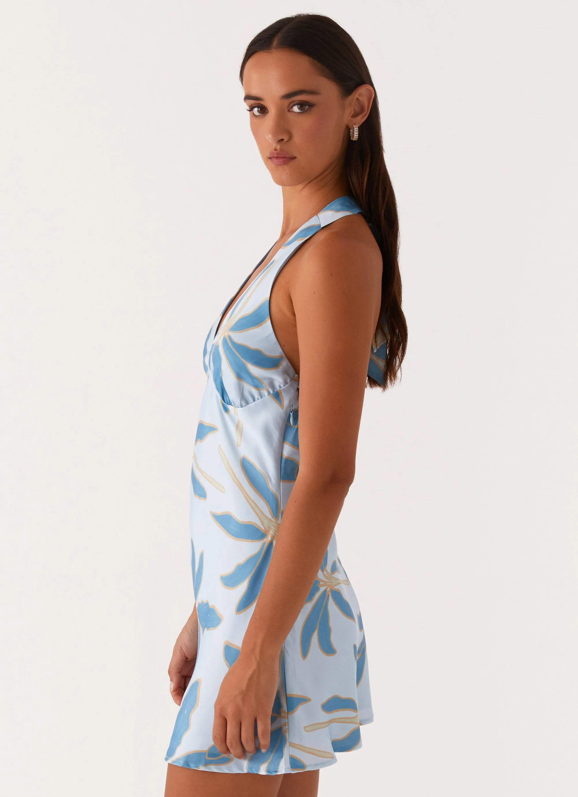 Miss Summer Mini Dress - Opulent Blue - Image 3