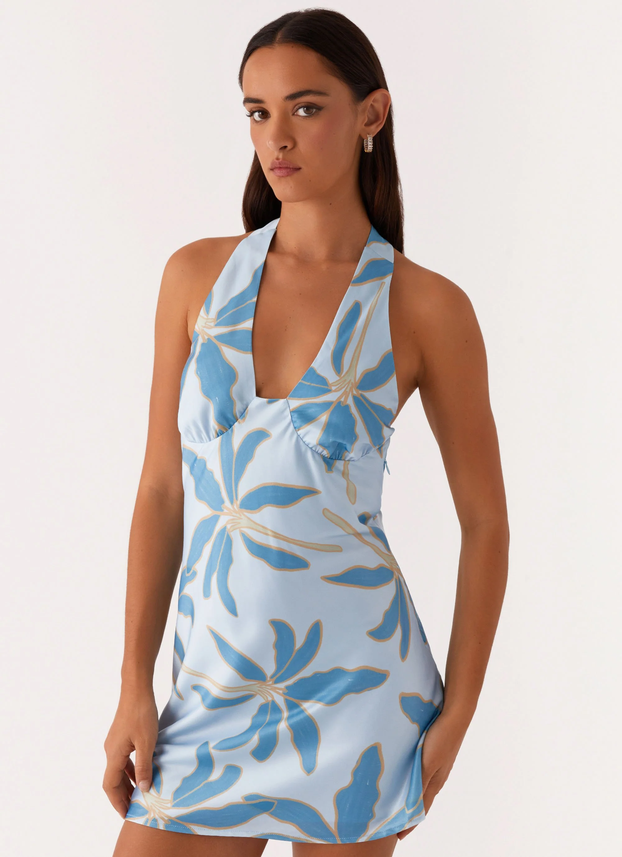 Miss Summer Mini Dress - Opulent Blue - Image 5