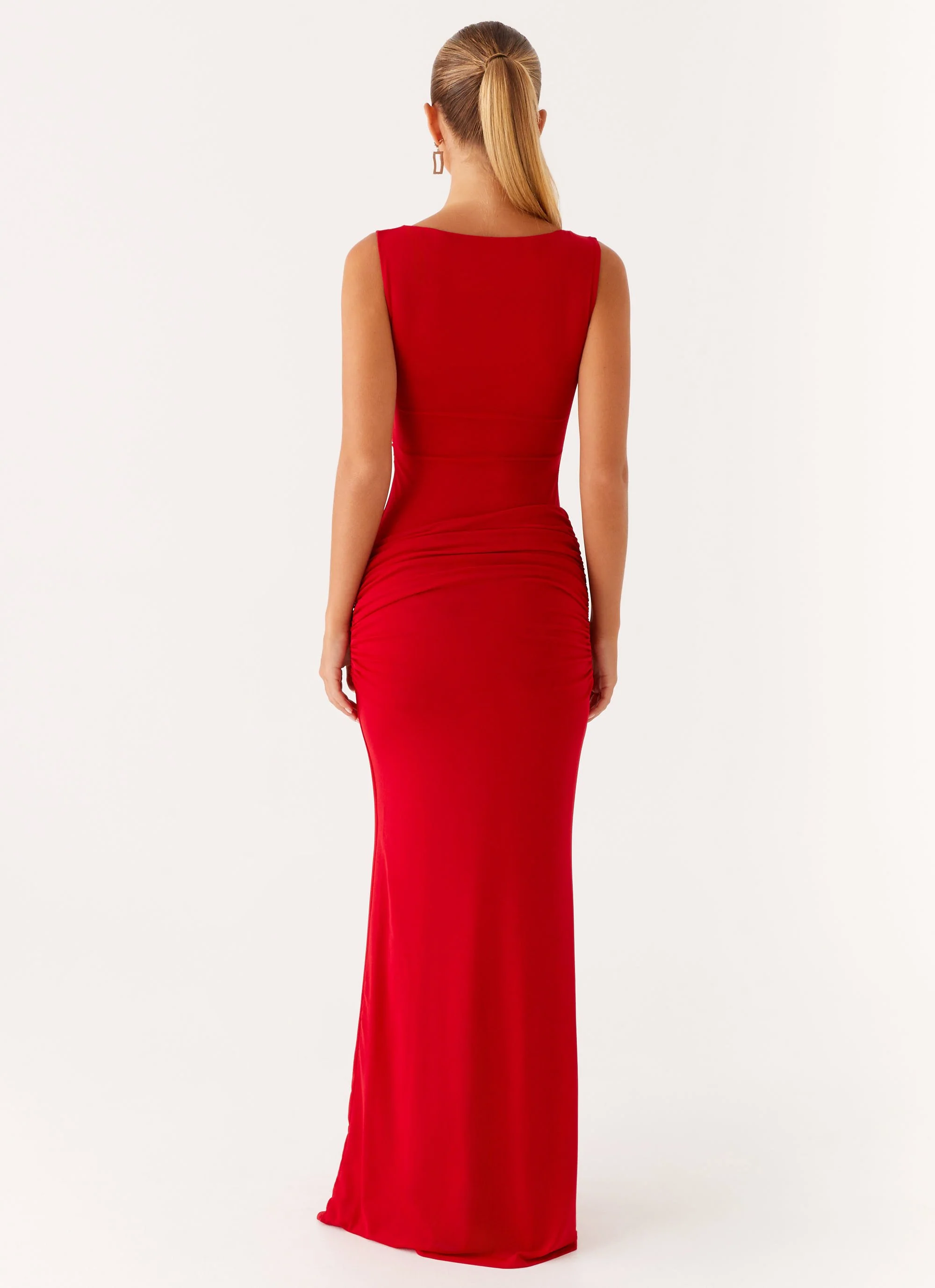 Missy Maxi Dress - Red - Image 3