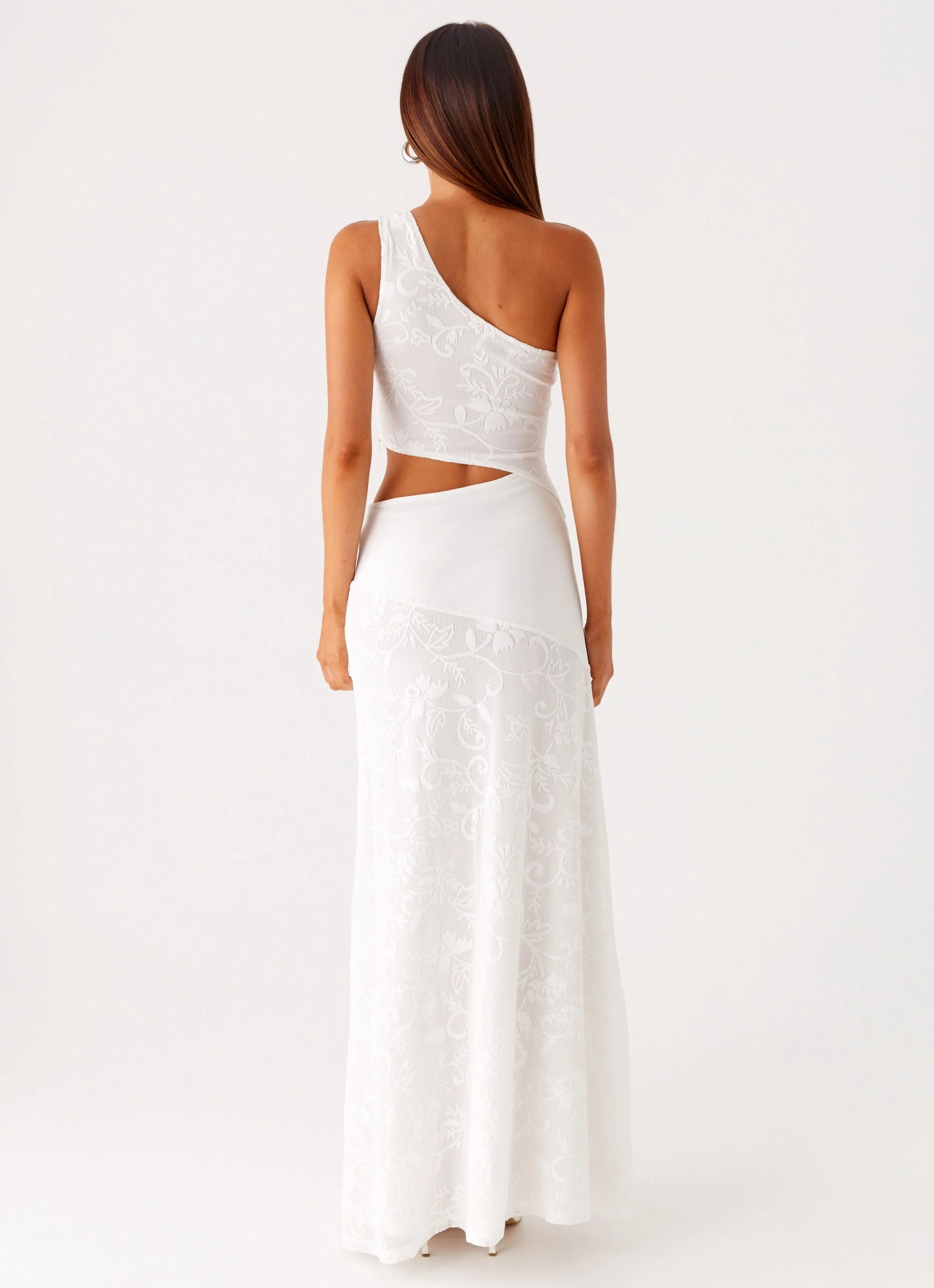 More Than Maybe Maxi Dress - White - Image 4