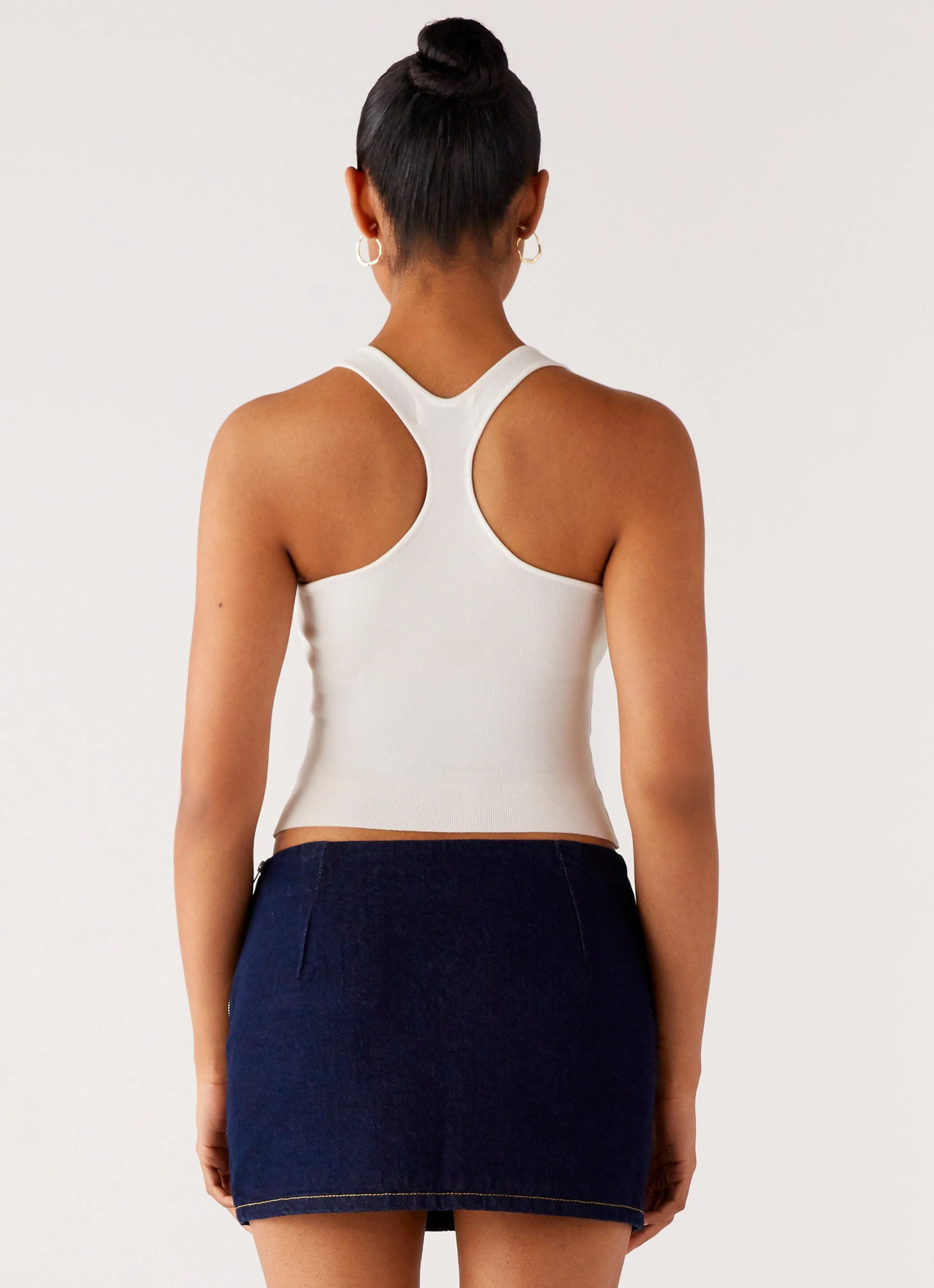 Morrison Denim Mini Skirt - Indigo - Image 3