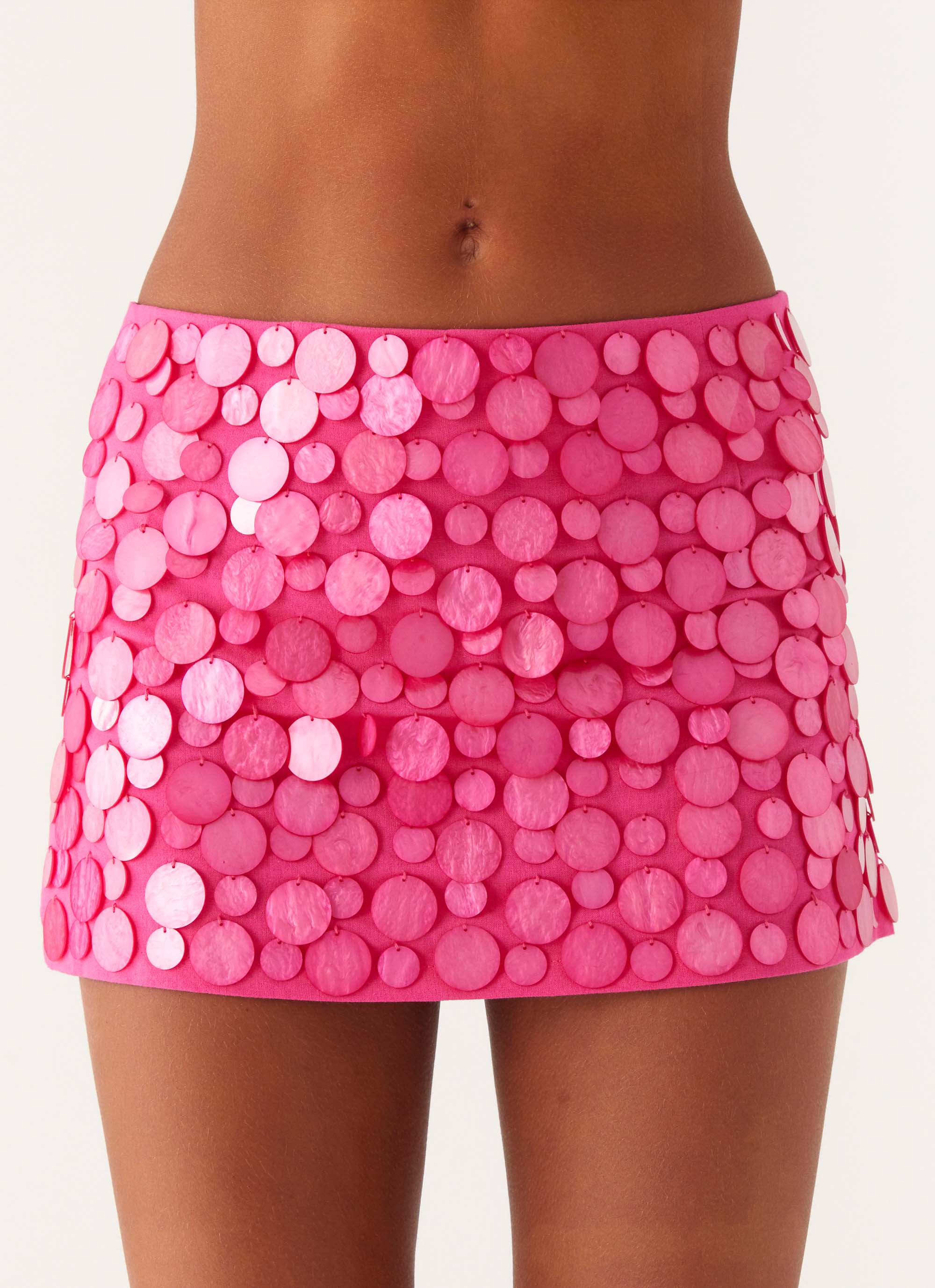 Movie Star Mini Skirt - Fuchsia - Image 5