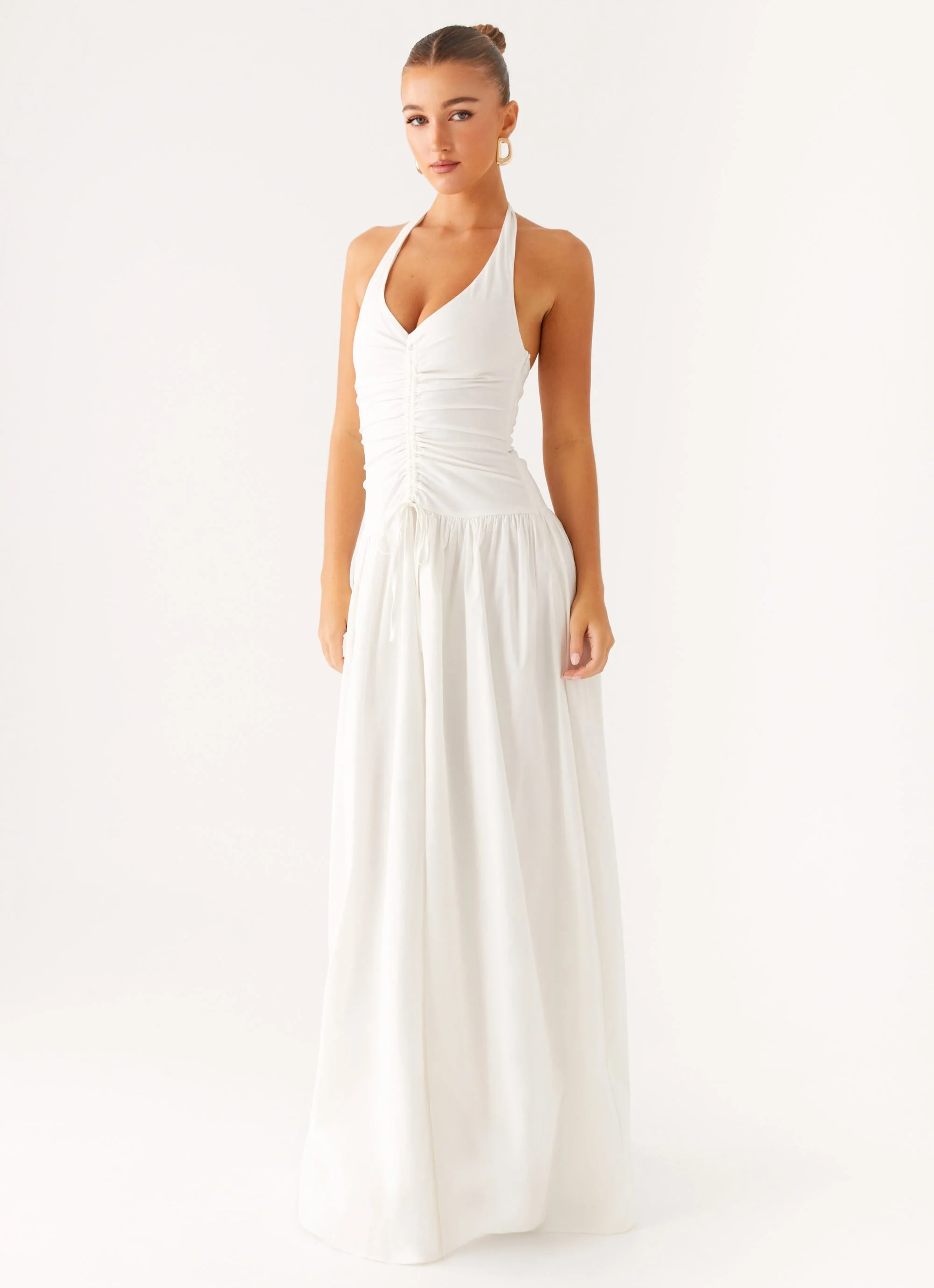 Narnie Maxi Dress - Ivory - Image 6