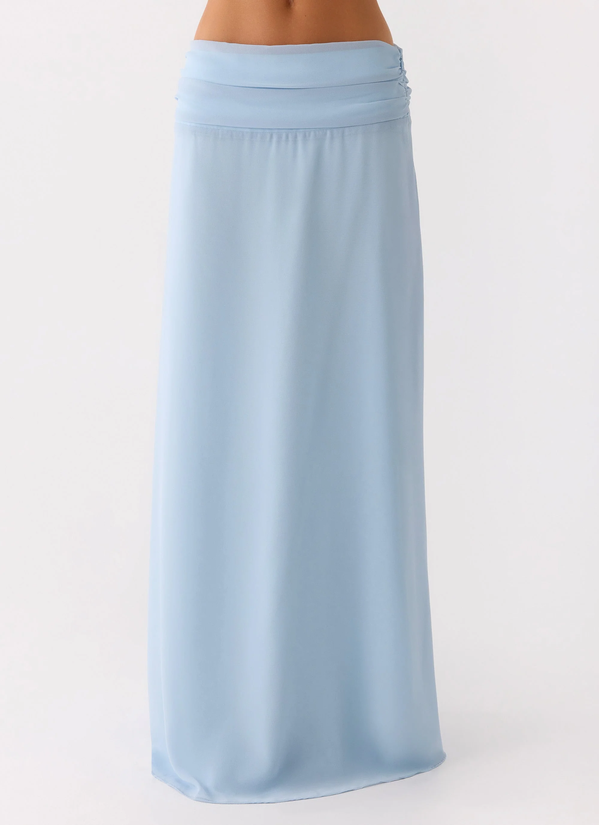 Natalya Maxi Skirt - Pale Blue - Image 6