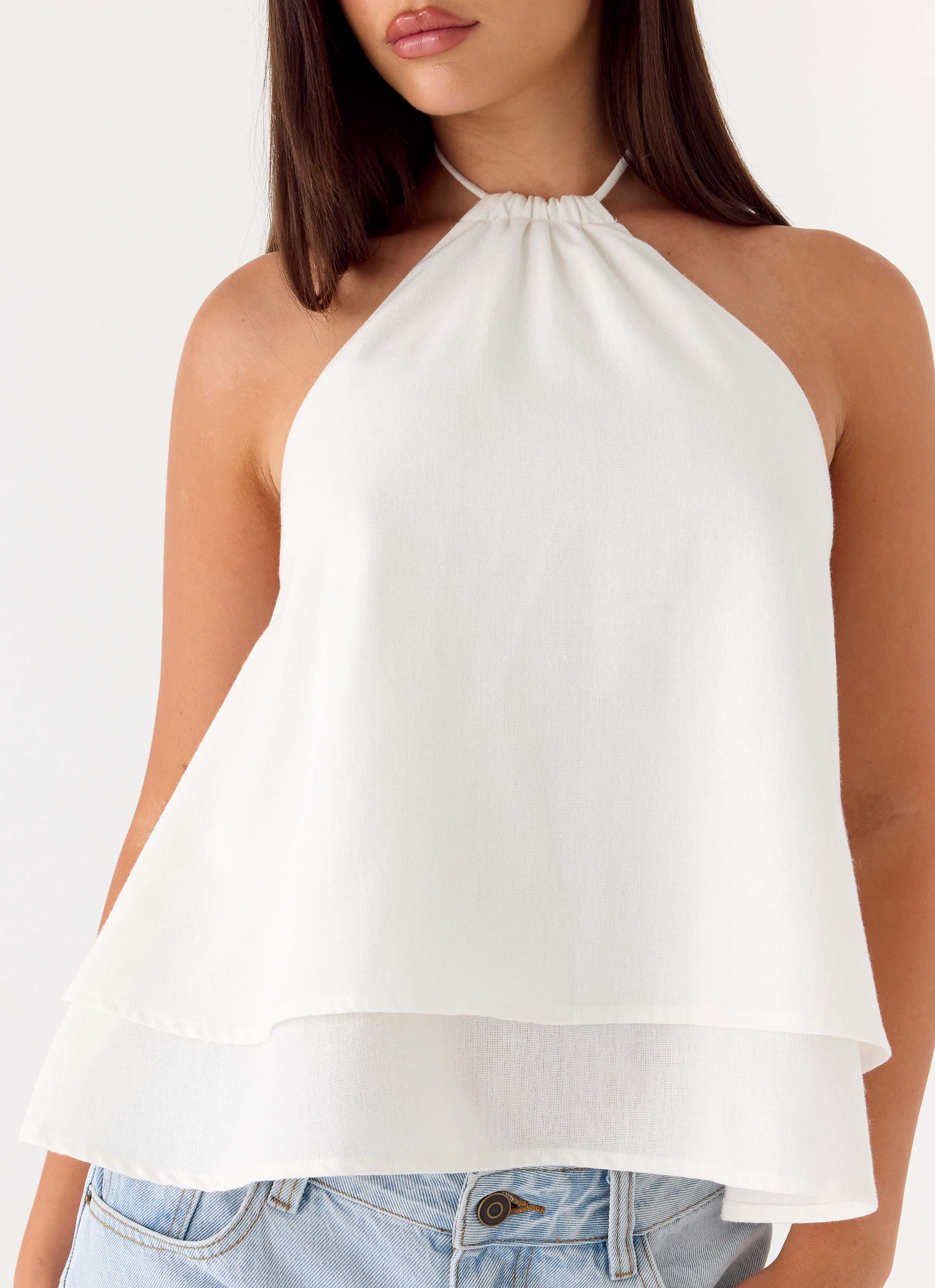 Nerina Top - White - Image 5