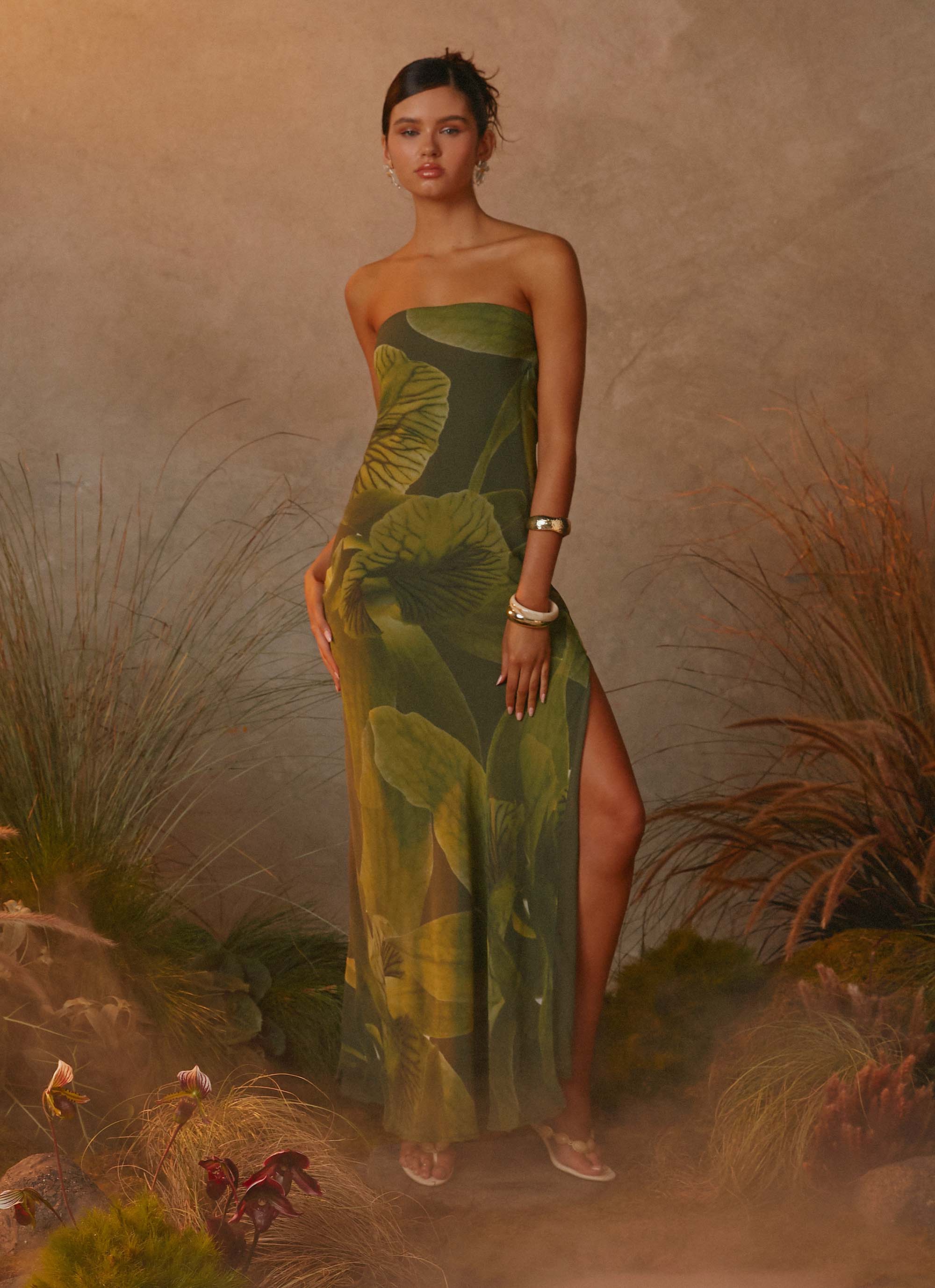 Nettle Maxi Dress - Tropic Floral - Image 3