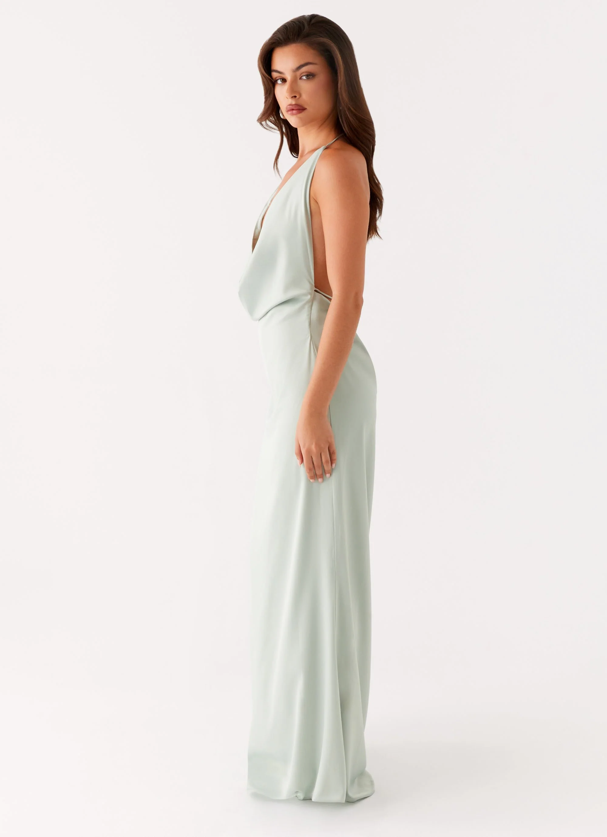 Noemi Maxi Dress - Sage - Image 3