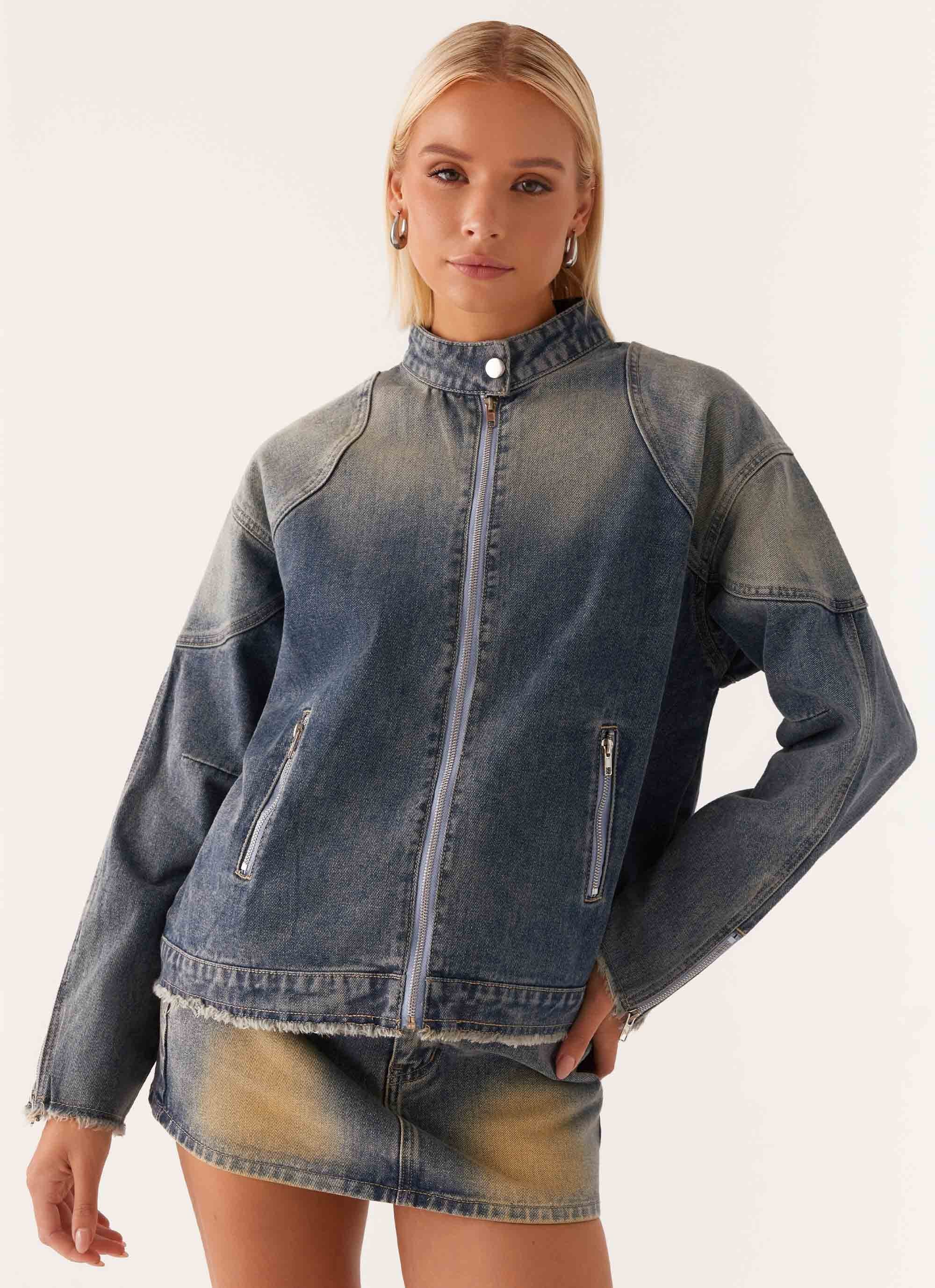 Not Like Us Denim Jacket - Vintage - Image 5
