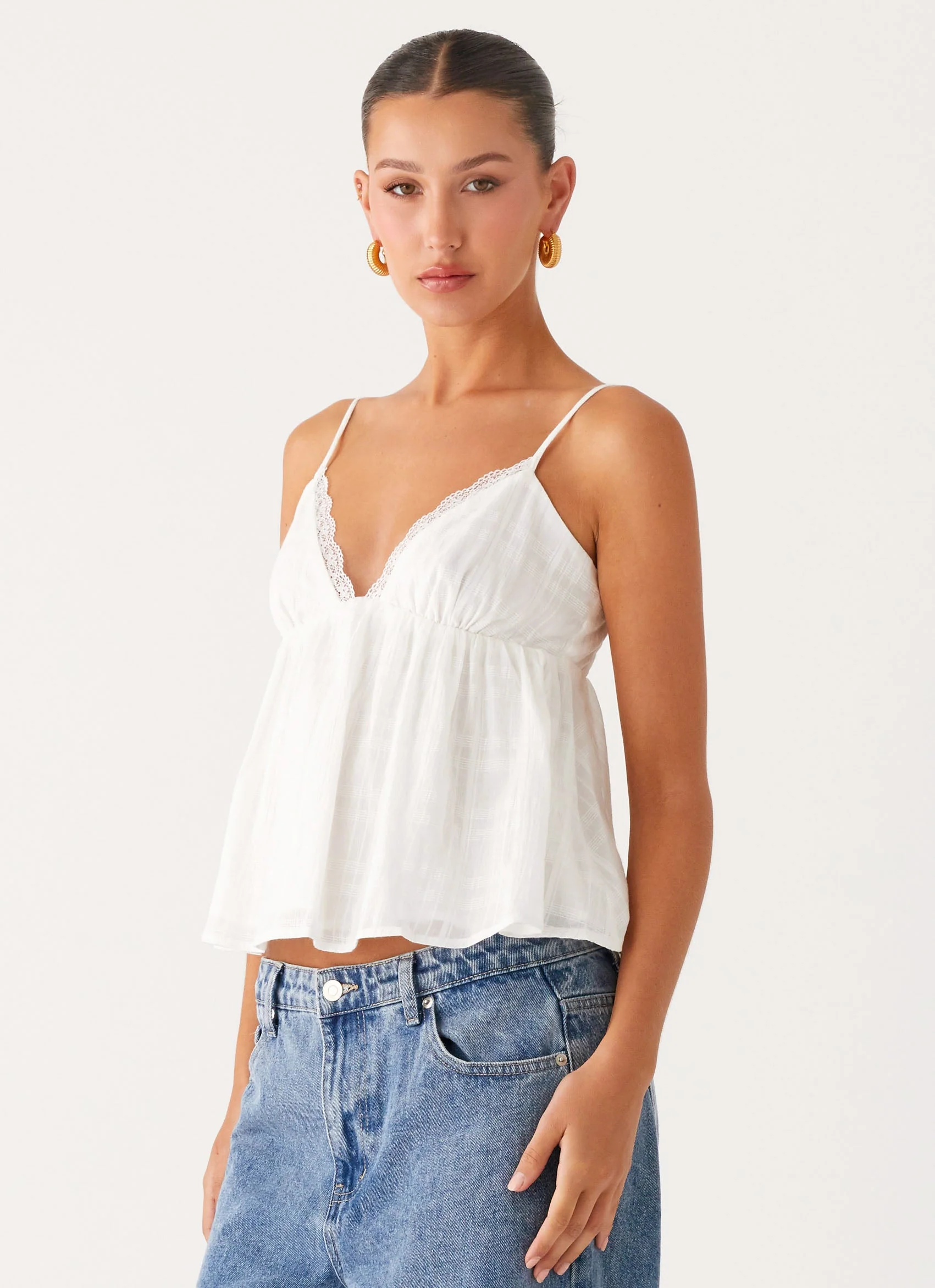 Obliviate Cami Top - White - Image 3