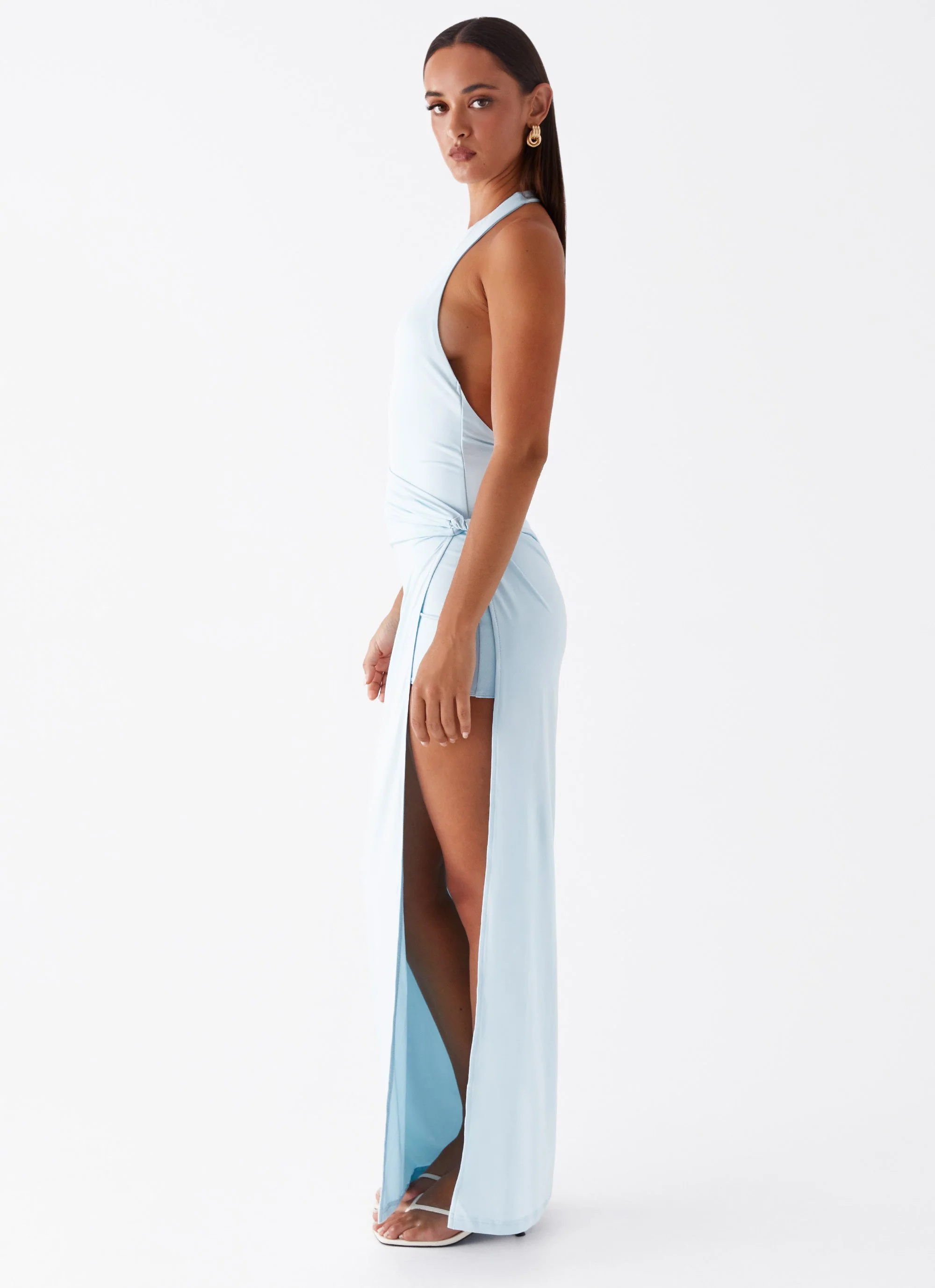 Oceana Maxi Dress - Blue - Image 2