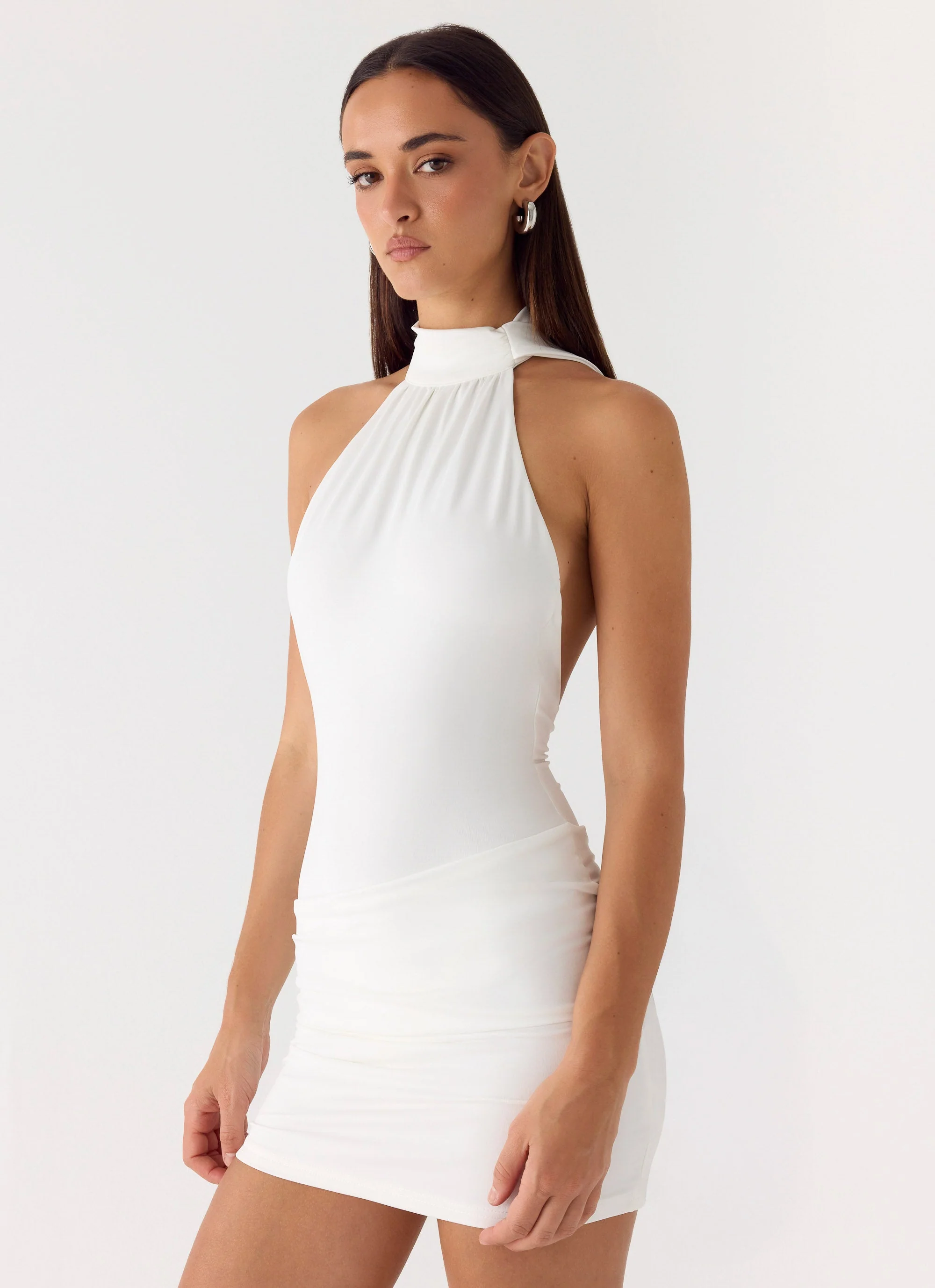 On My Way Mini Dress - White - Image 2