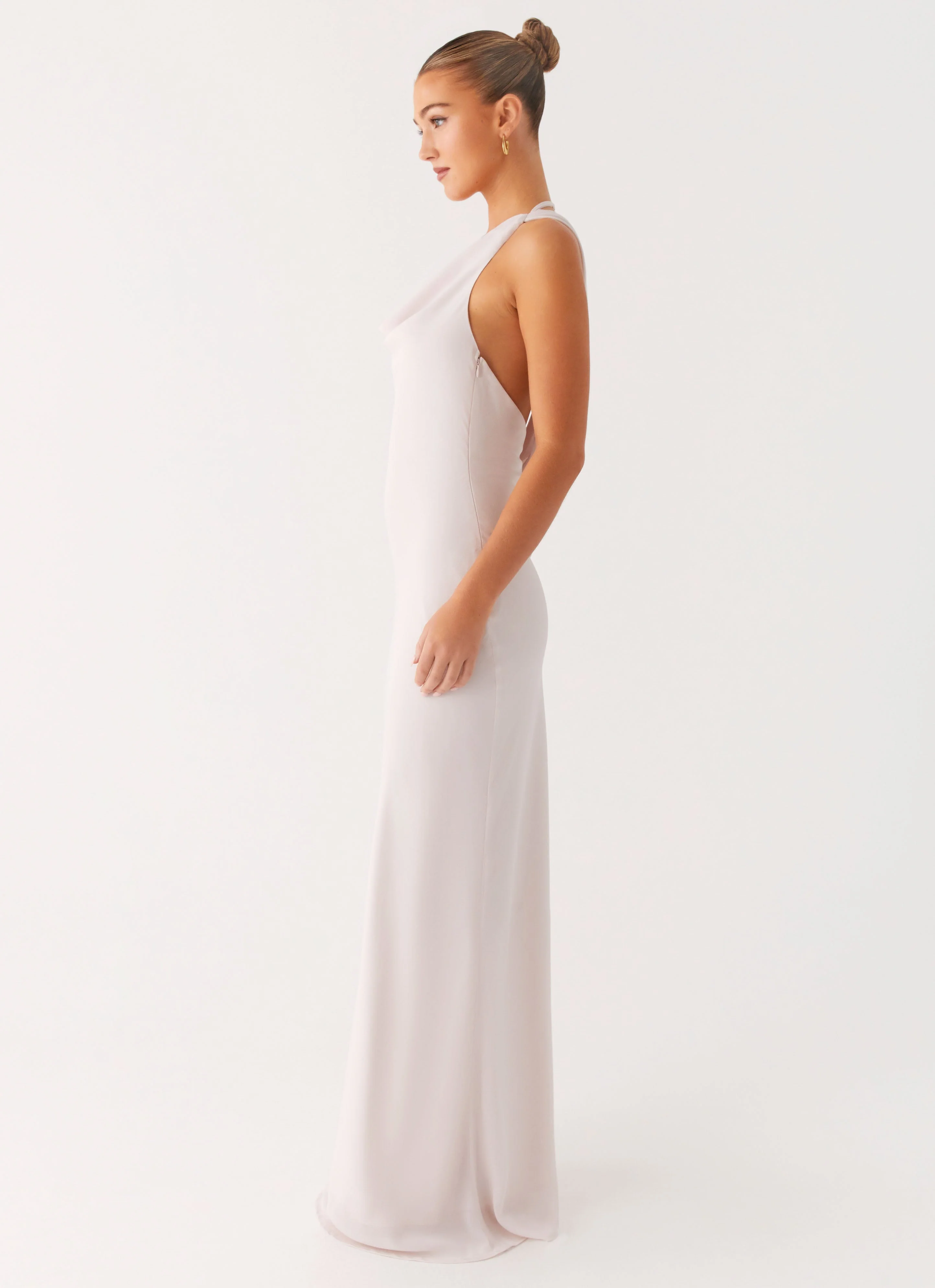 Opal Glow Maxi Dress - Off White - Image 2