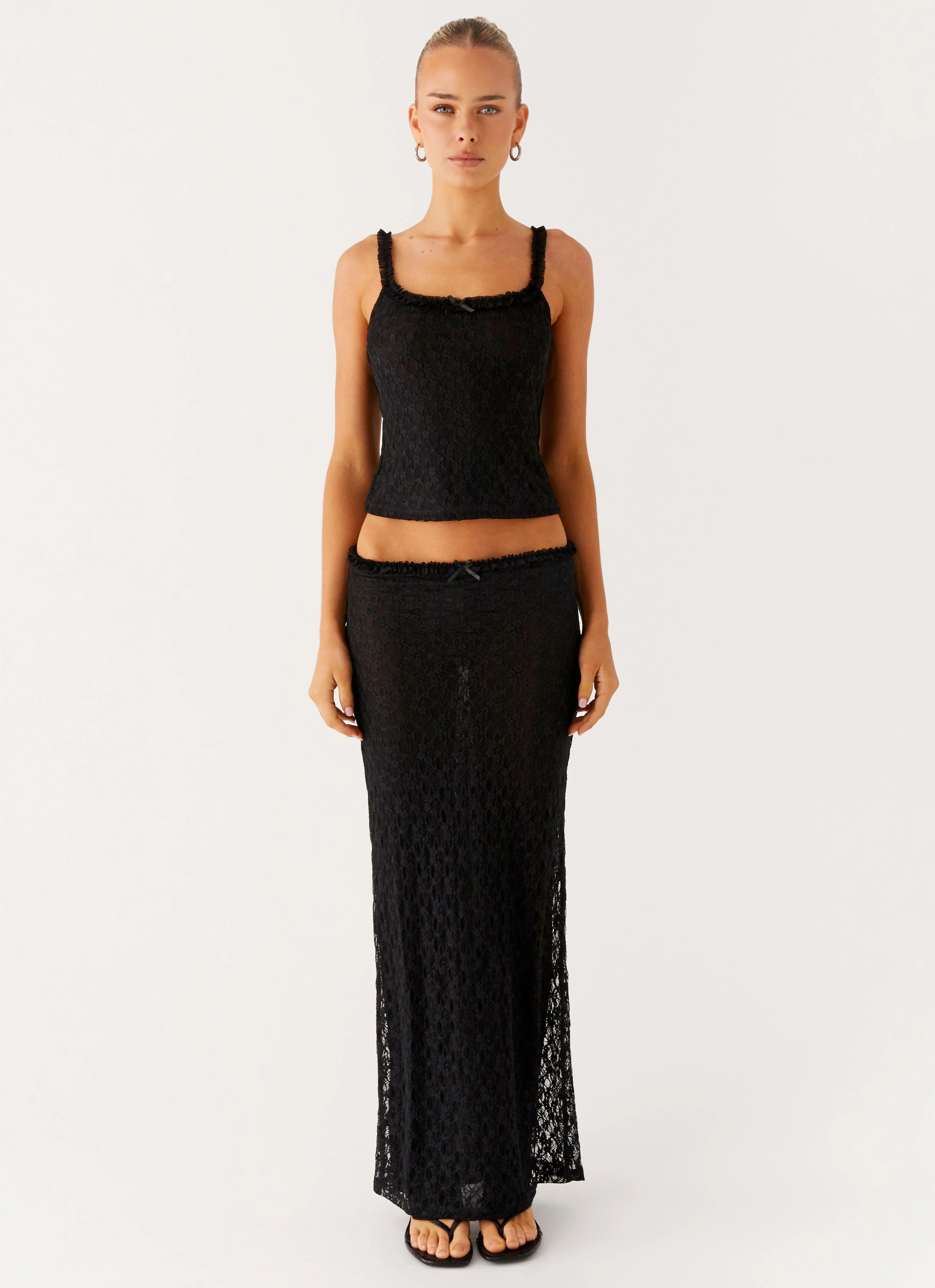 Ophira Cami Top - Black - Image 5