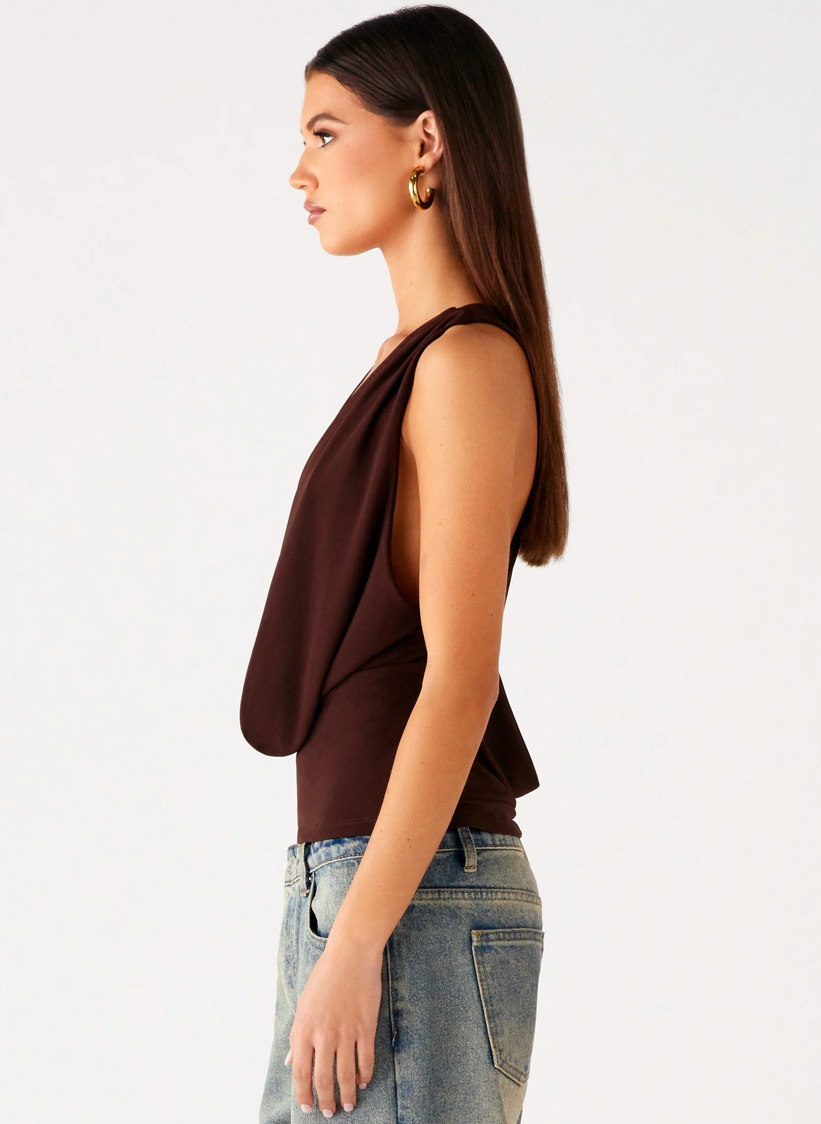 Oracle Top - Chocolate - Image 3