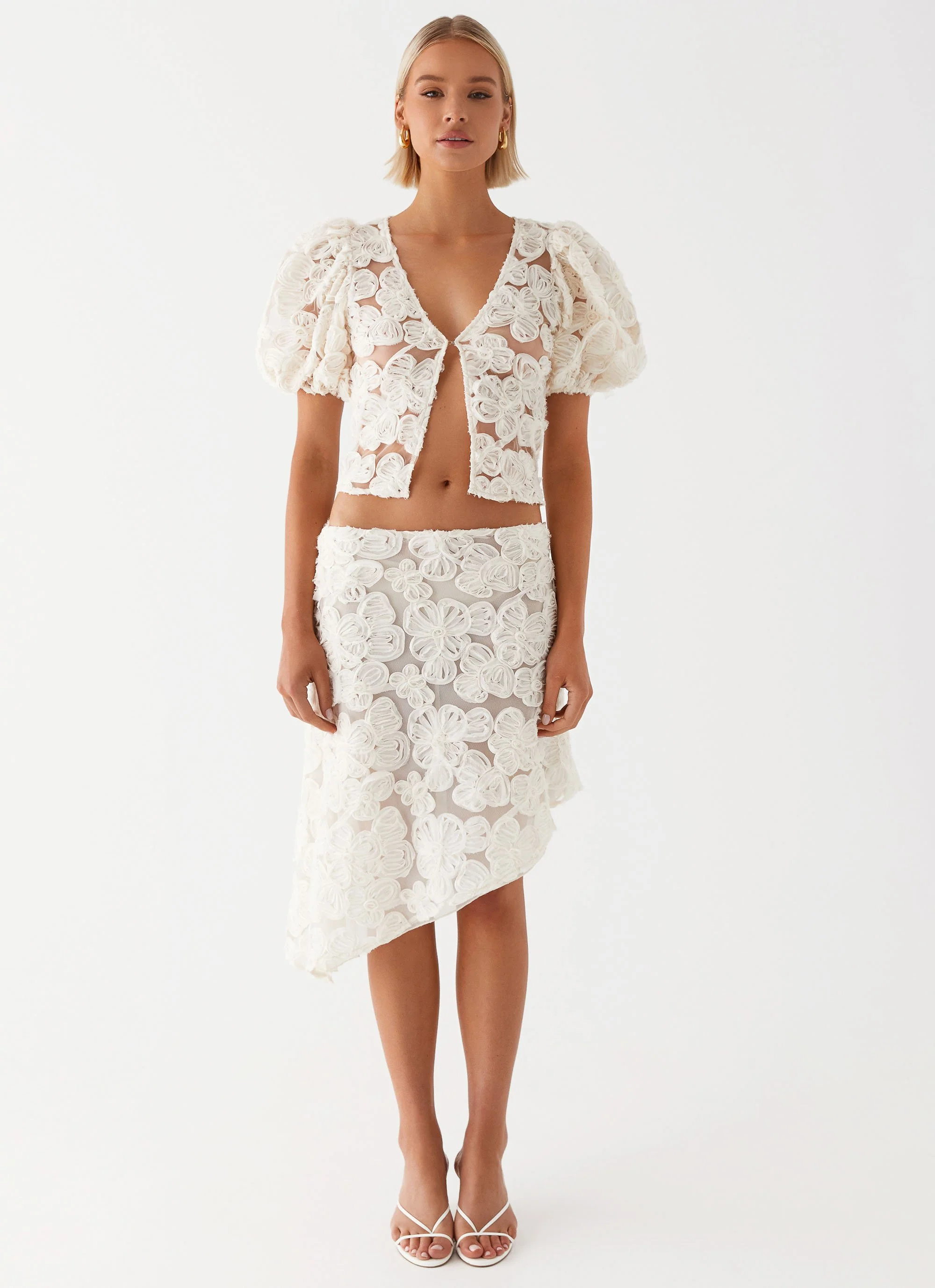 Orchid Breeze Top - Ivory - Image 3