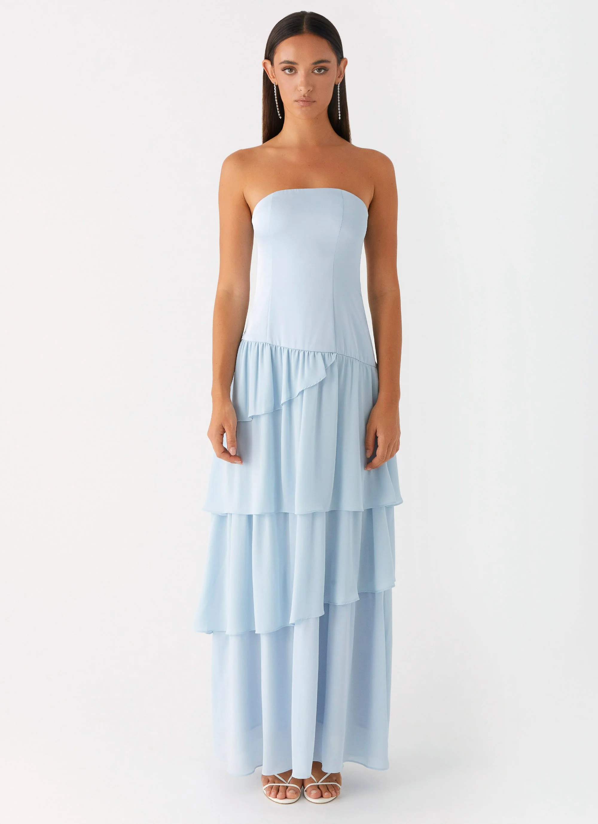 Our Story Maxi Dress - Pastel Blue - Image 2