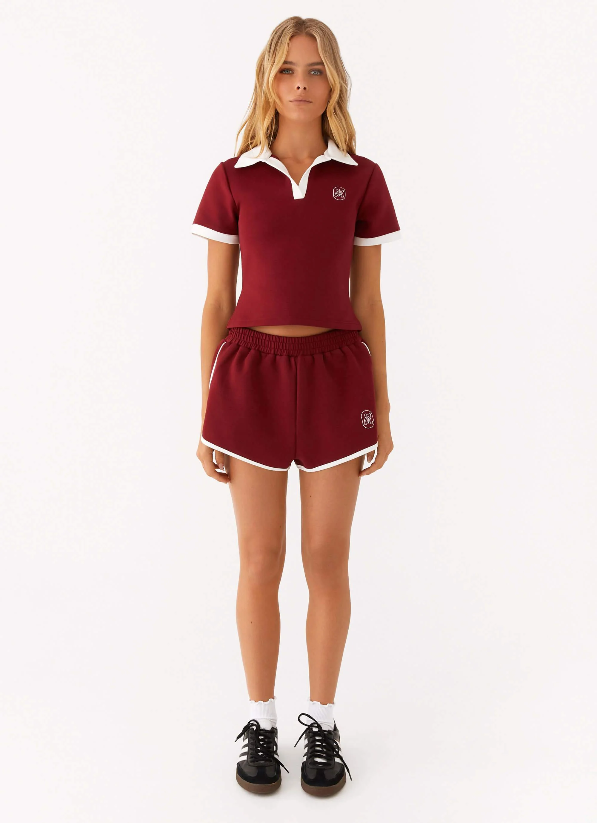Out Of Your League Track Shorts - Red - Image 2