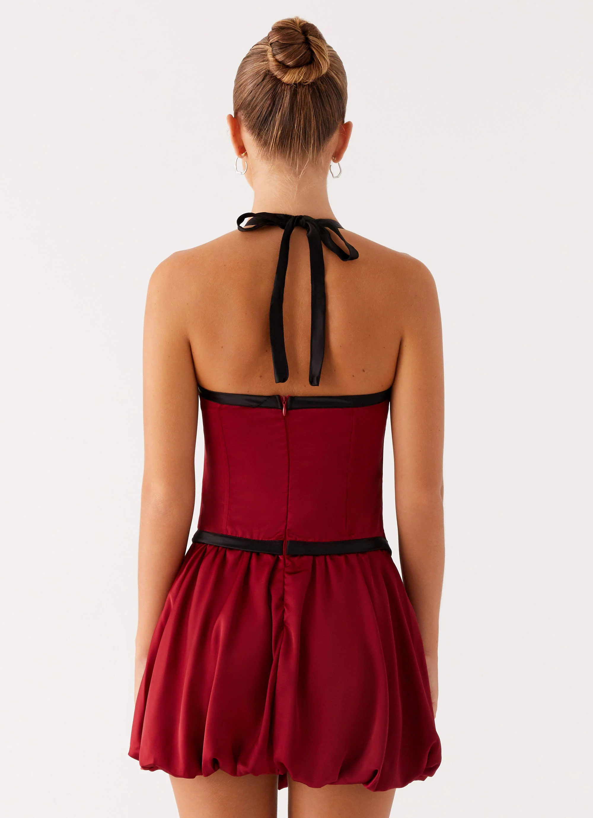 Pacific Mini Dress - Red - Image 3