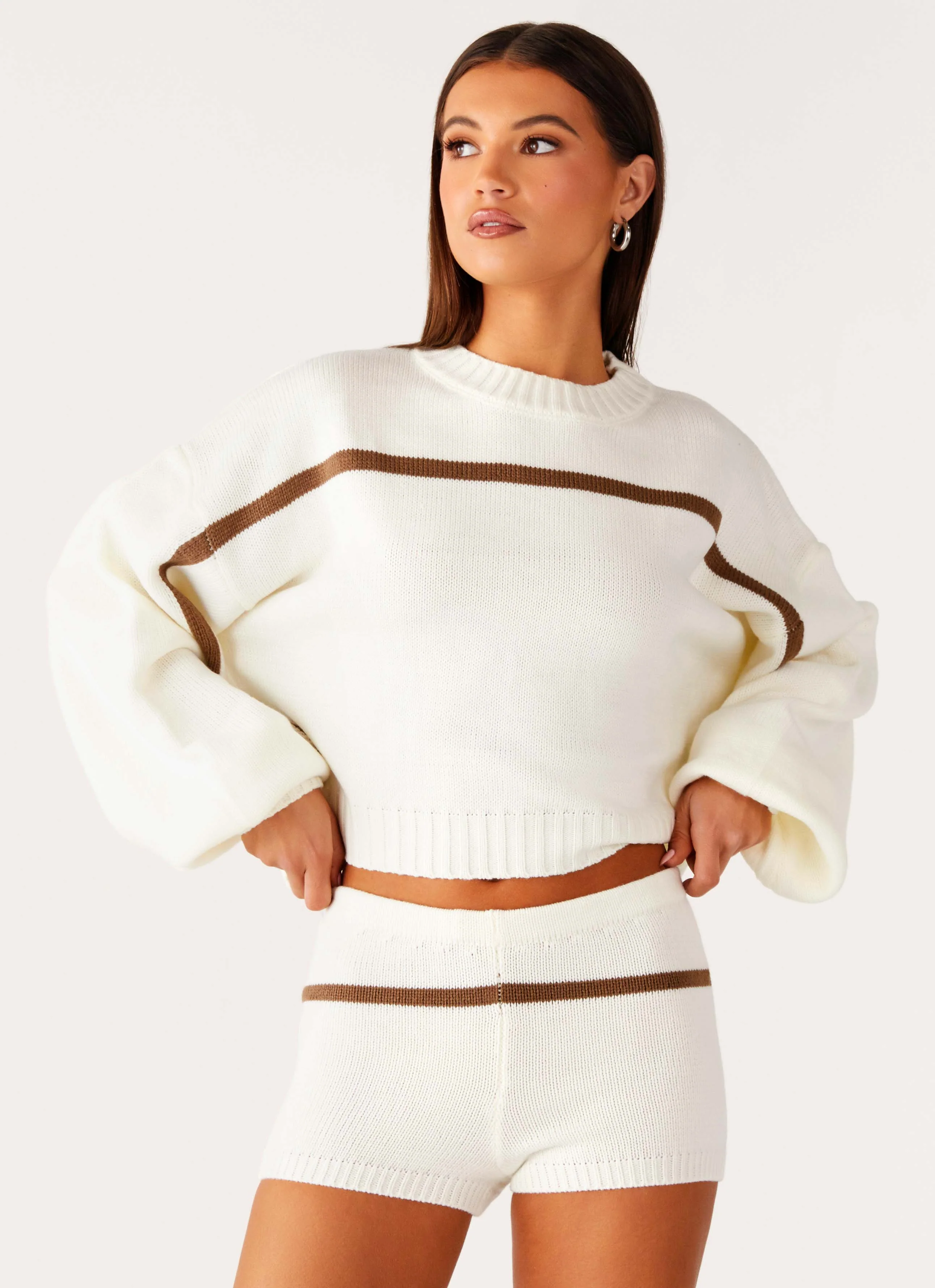 Paolo Knit Sweater - Off White - Image 5
