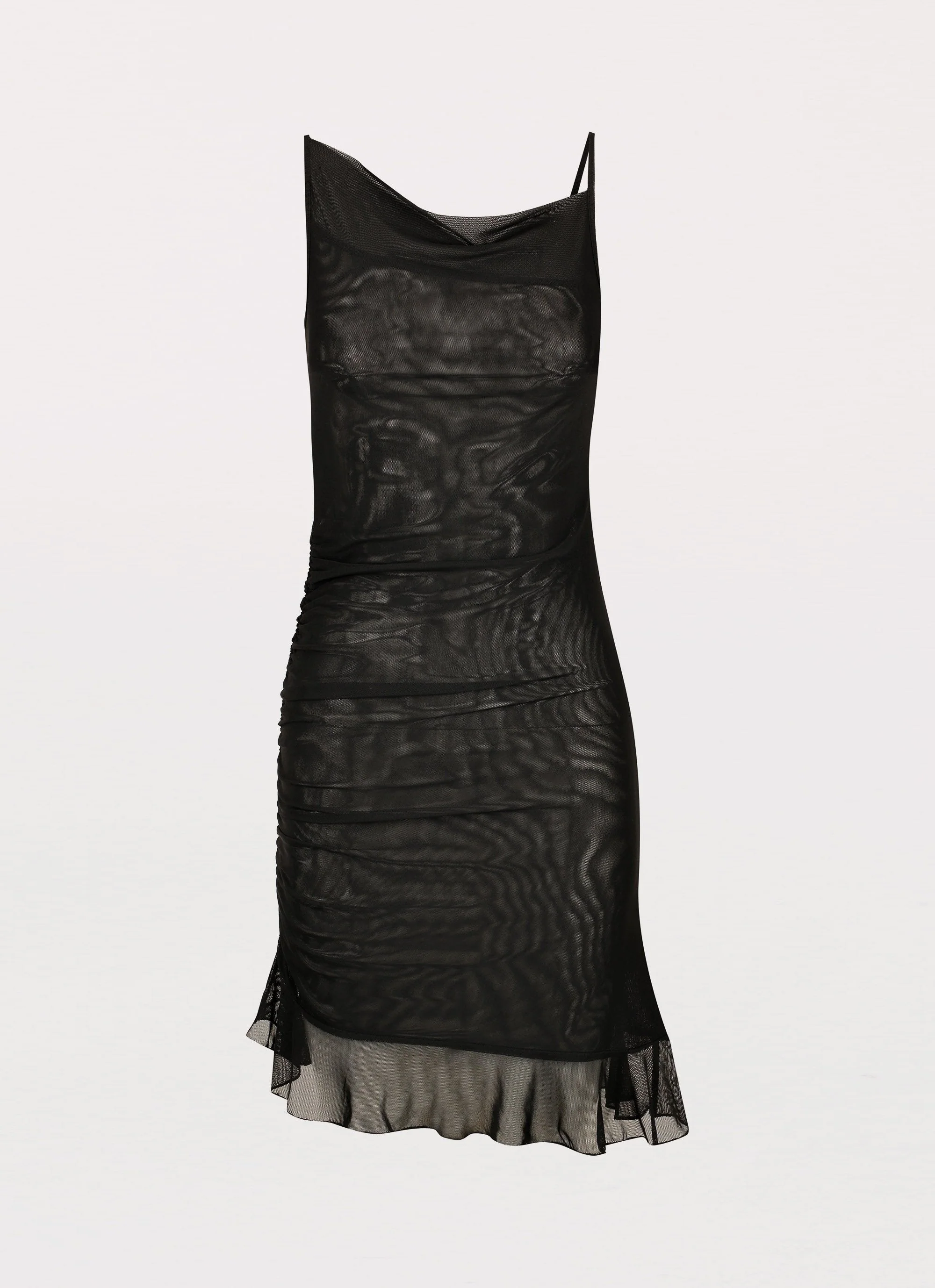 Pass The Prosecco Mini Dress - Black - Image 3