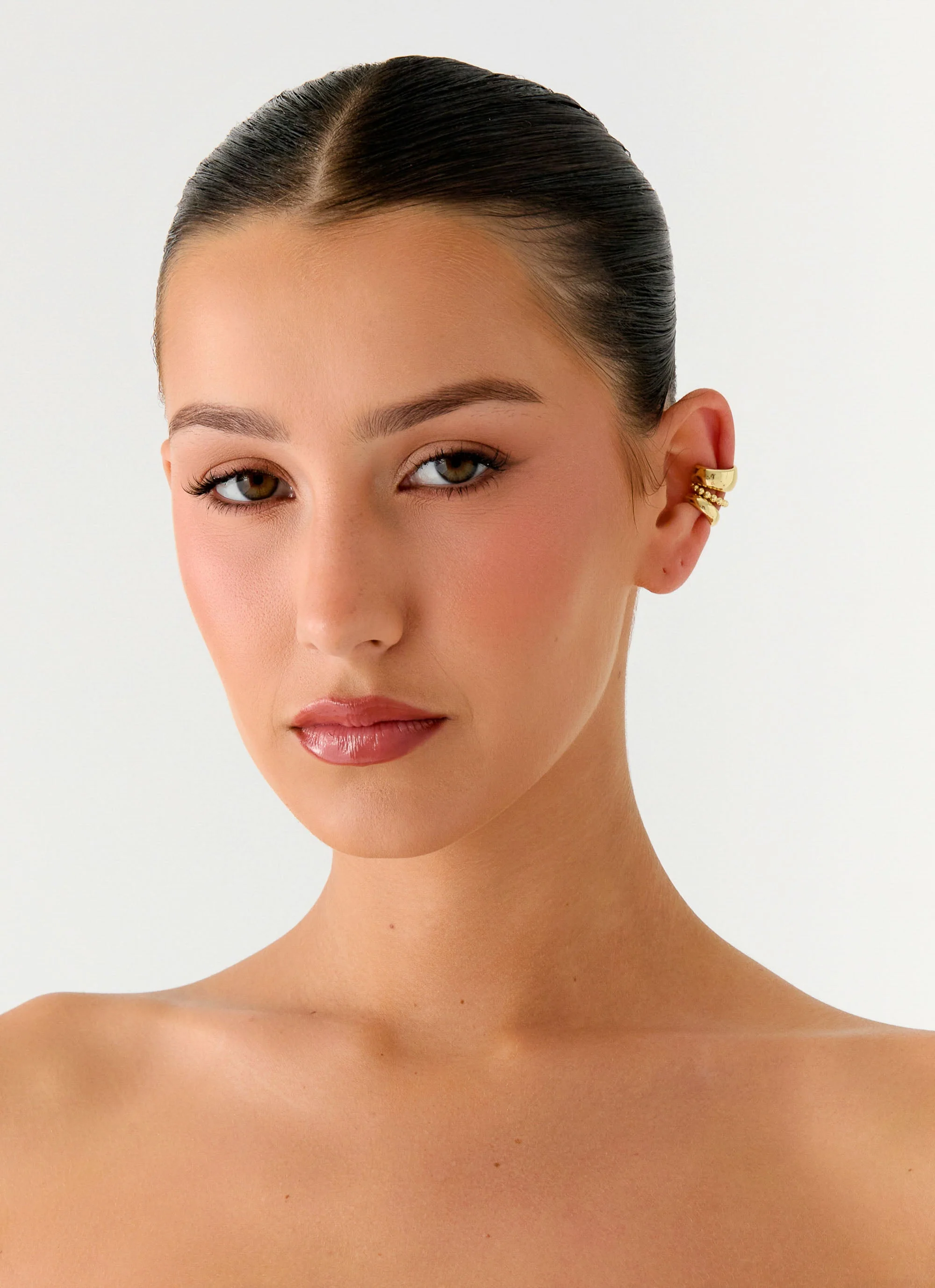 Power Trip Ear Cuffs - Gold - Image 2