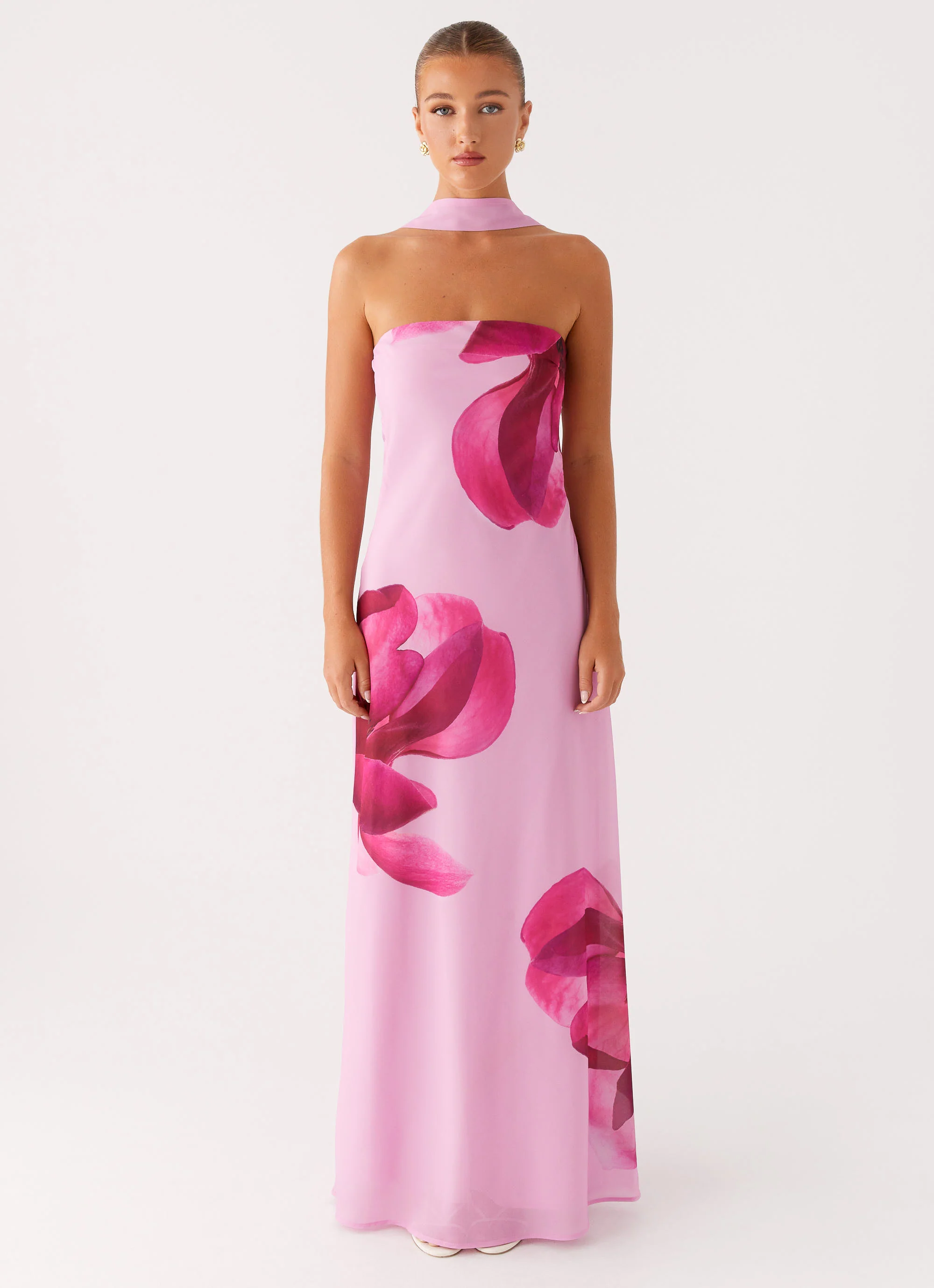Prim Maxi Dress - Pastel Pink - Image 2