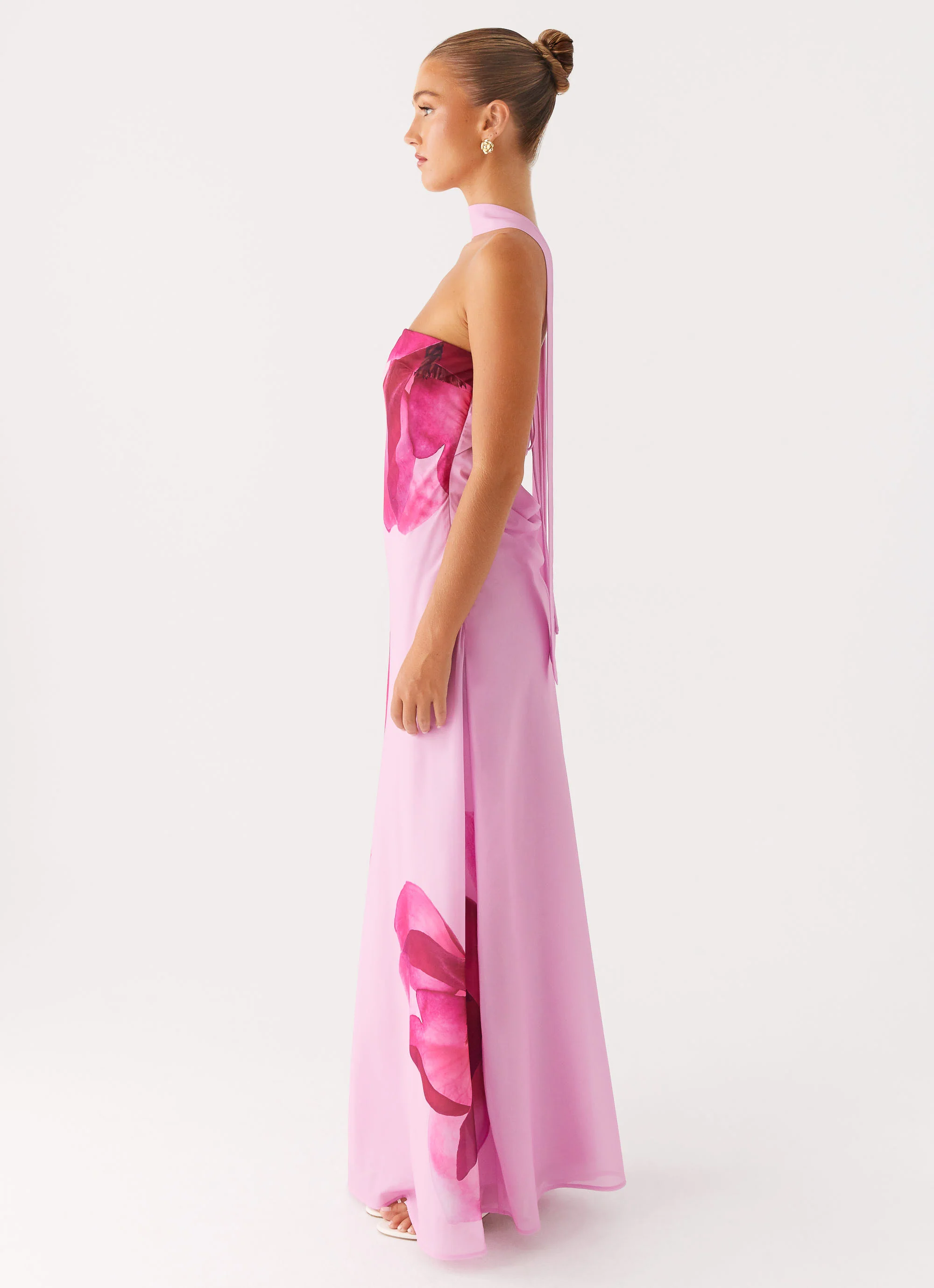 Prim Maxi Dress - Pastel Pink - Image 3
