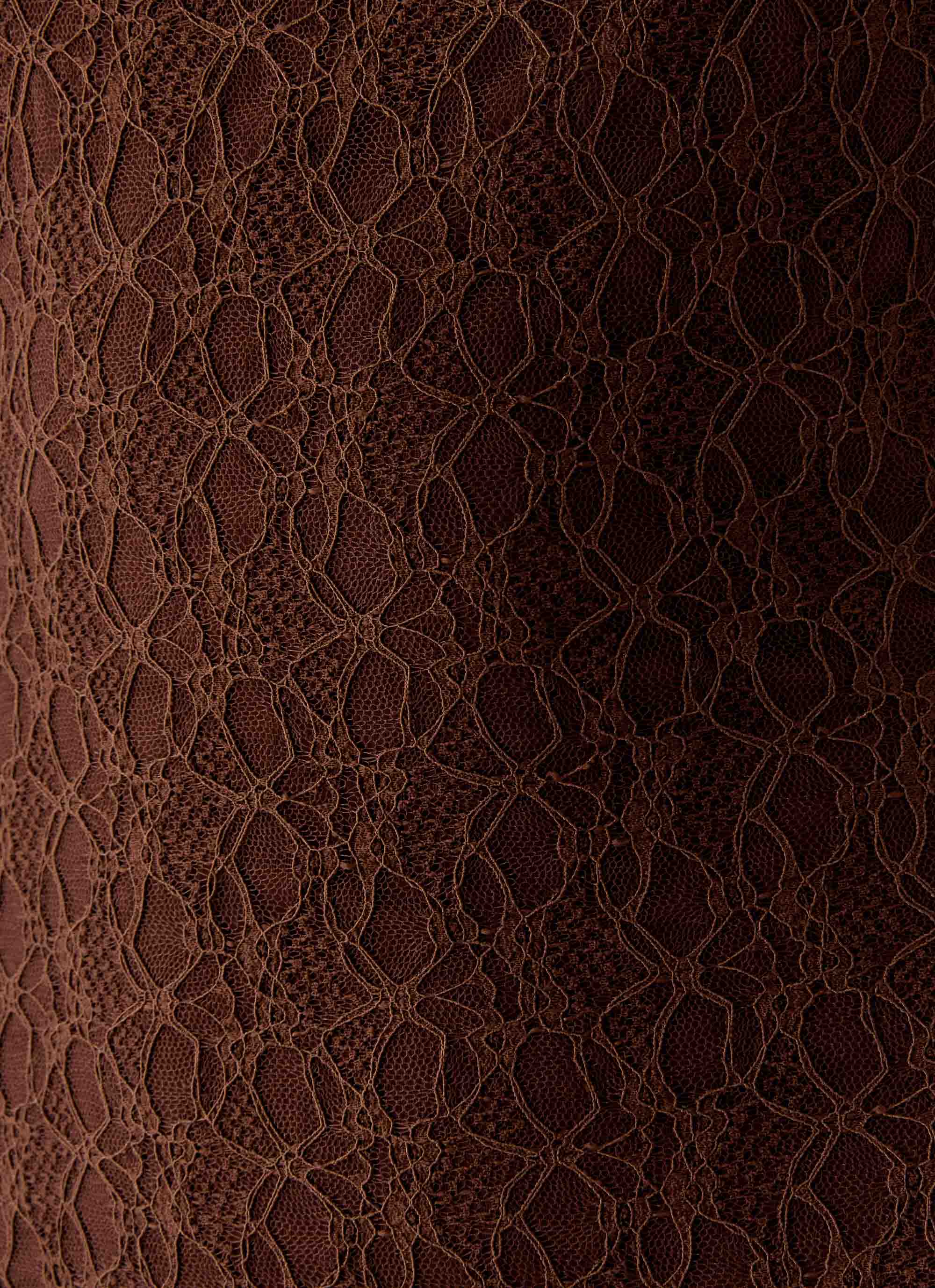 Promise Me Lace Maxi Dress - Chocolate - Image 8