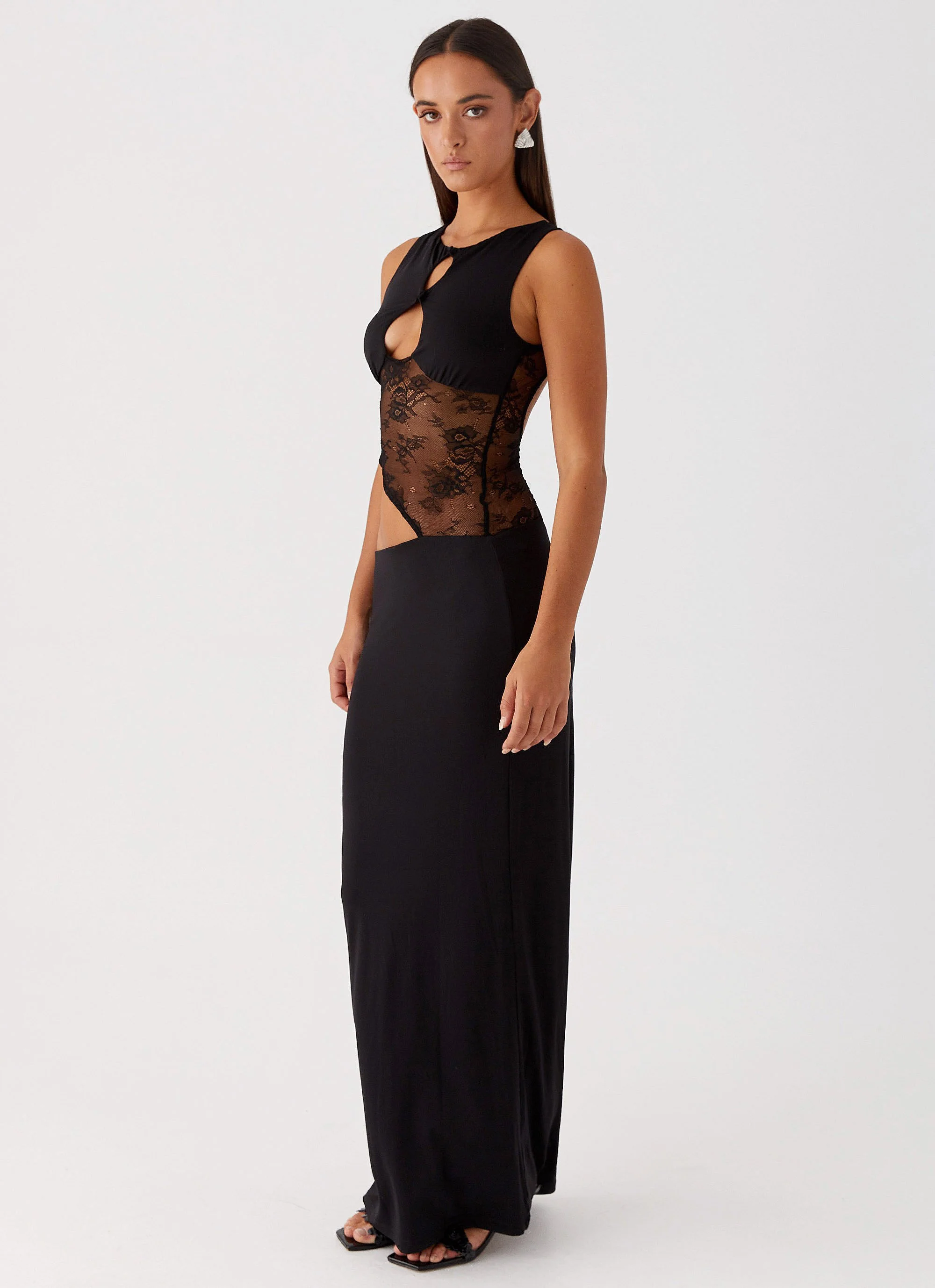 Prophecy Maxi Dress - Black - Image 4