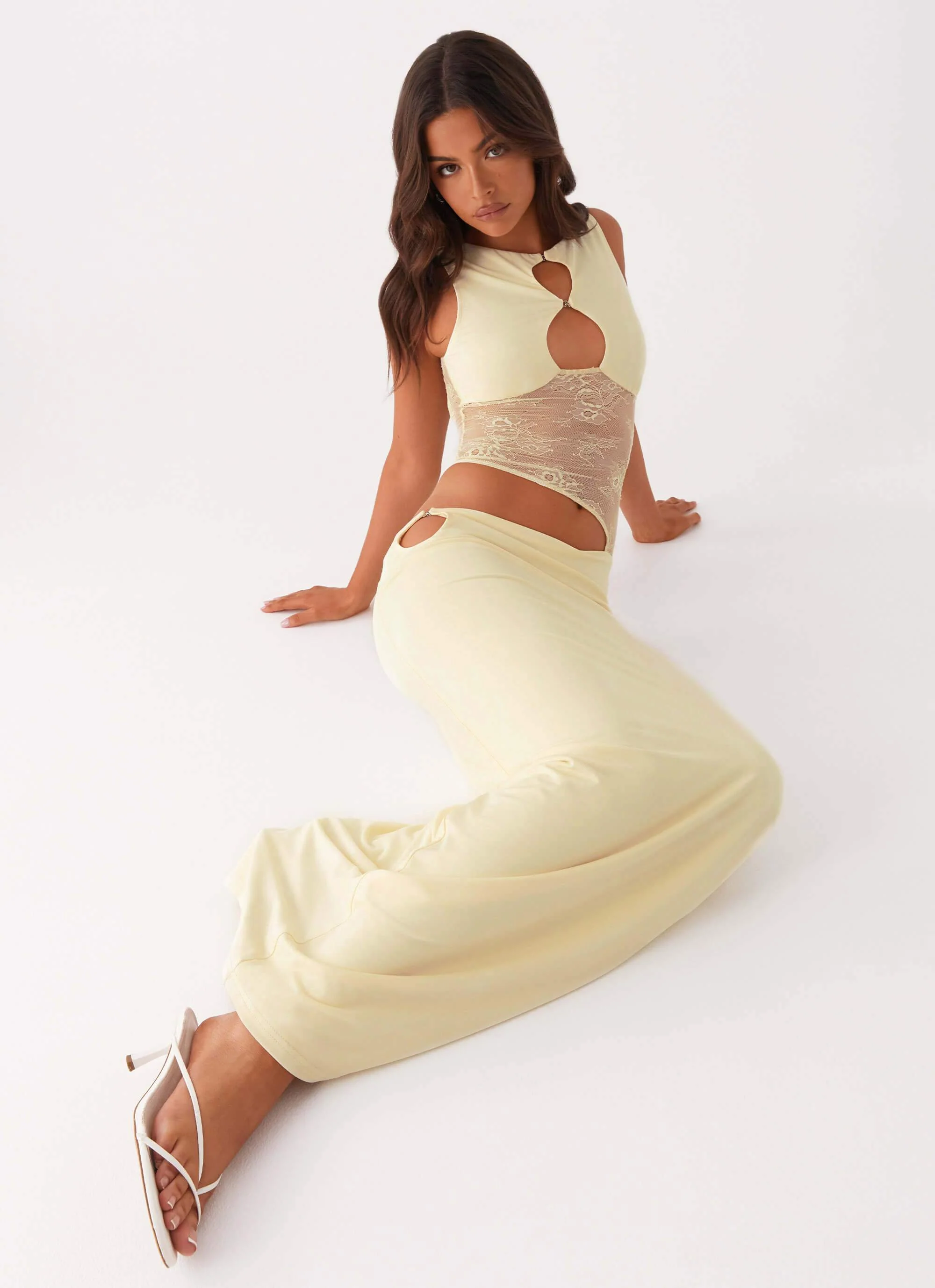Prophecy Maxi Dress - Yellow - Image 5