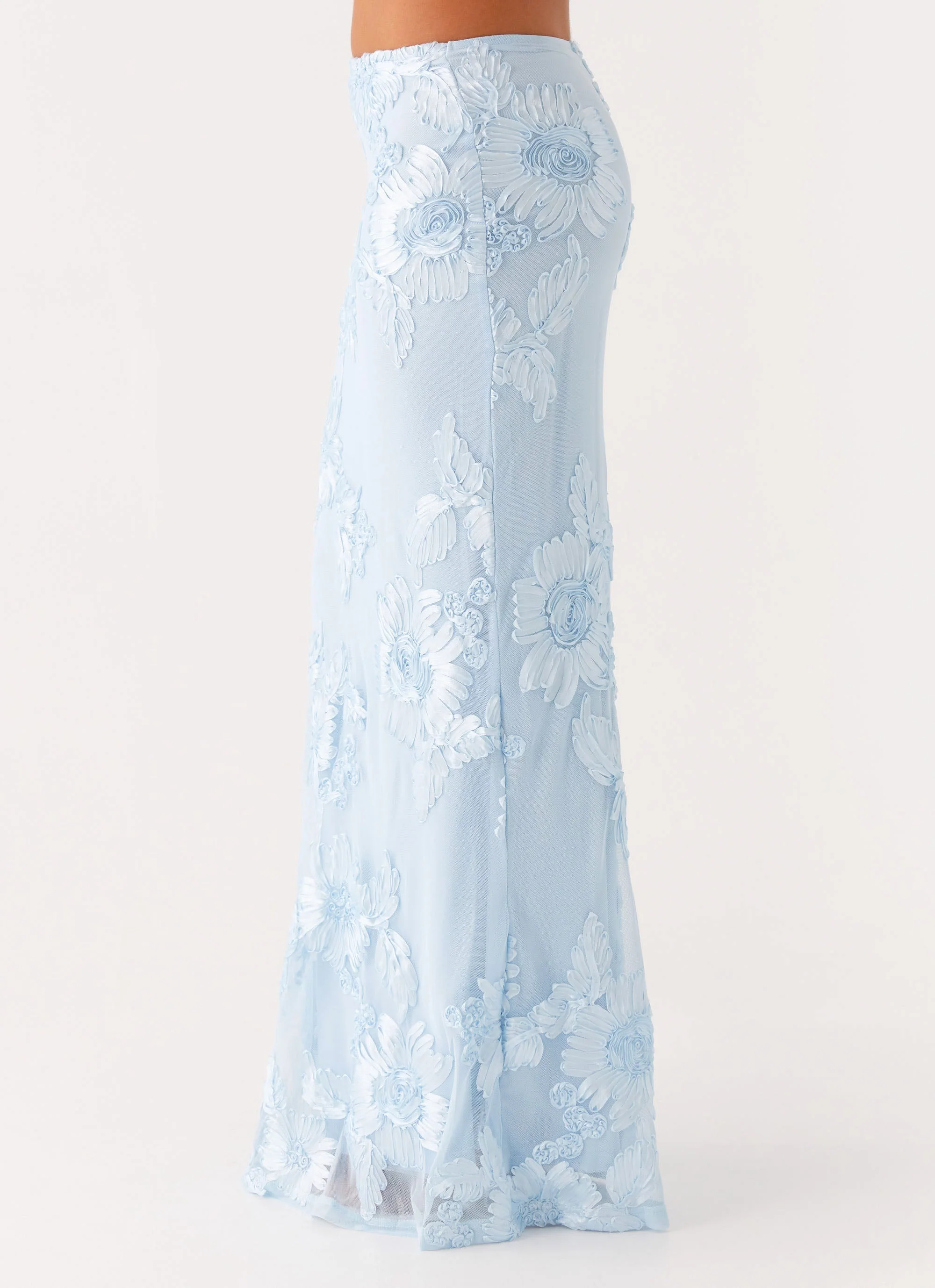 Radiate Maxi Skirt - Blue - Image 2