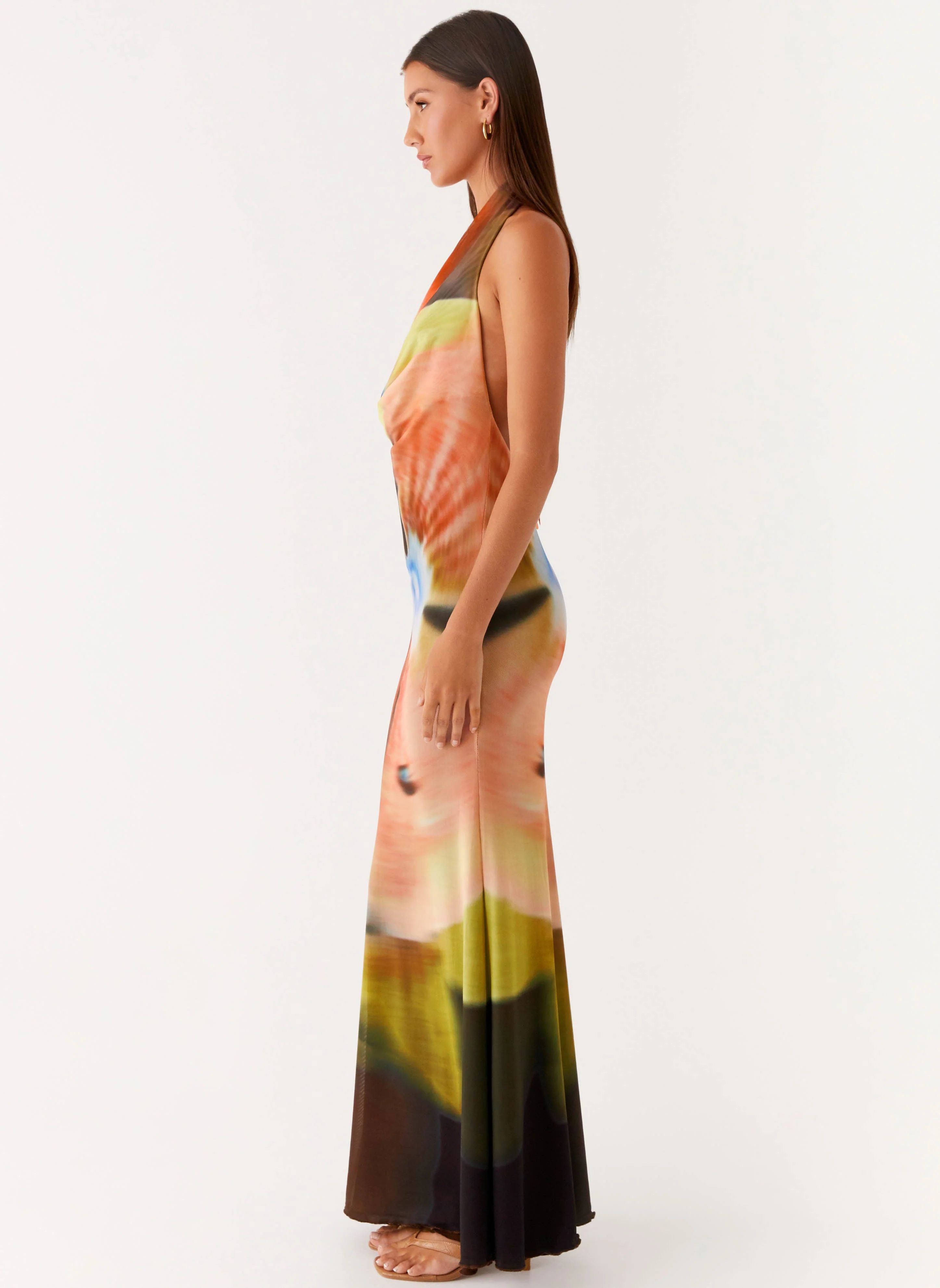 Raellia Maxi Dress - Moody Floral - Image 2