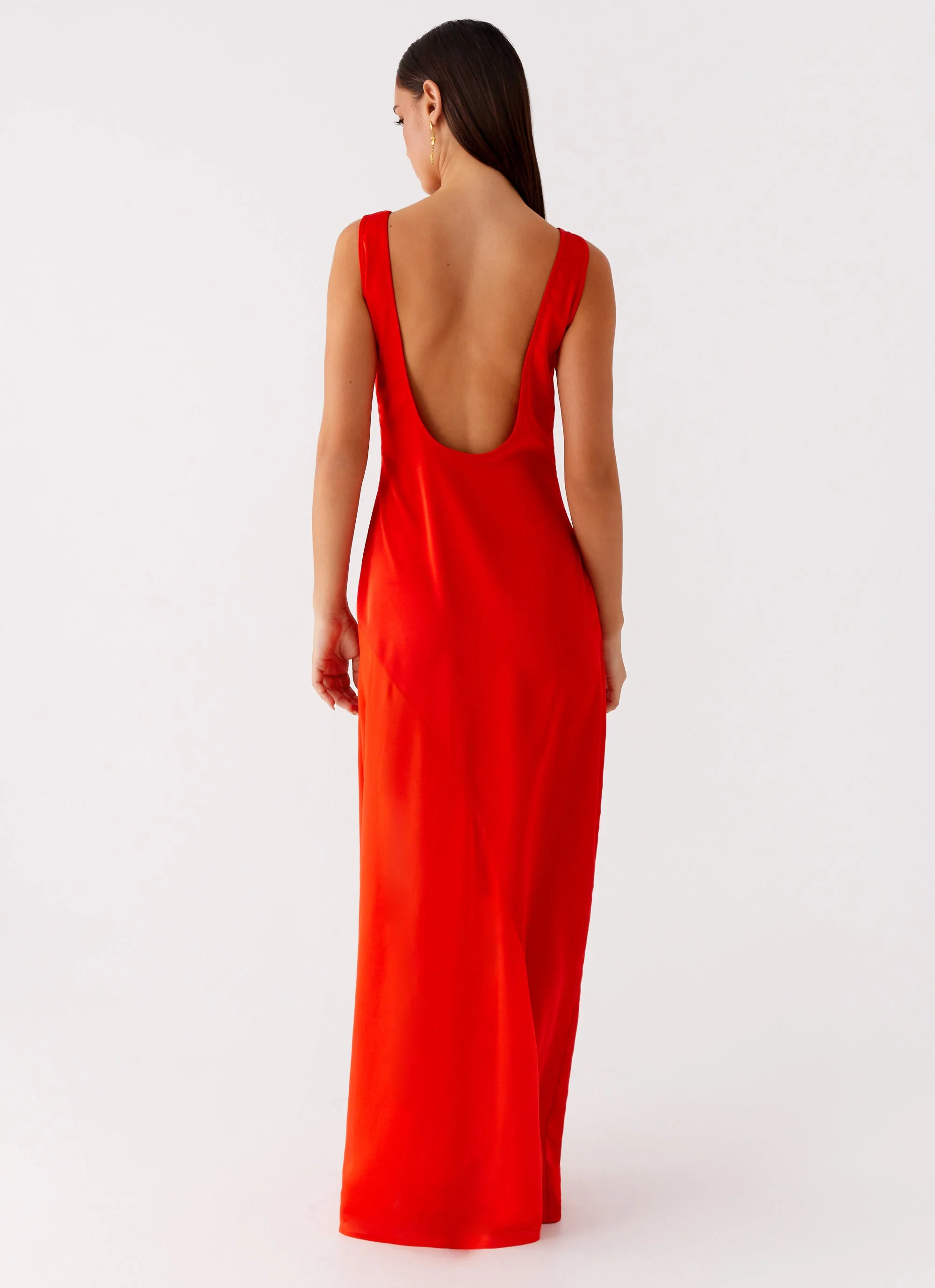 Ramiro Maxi Dress - Red - Image 4