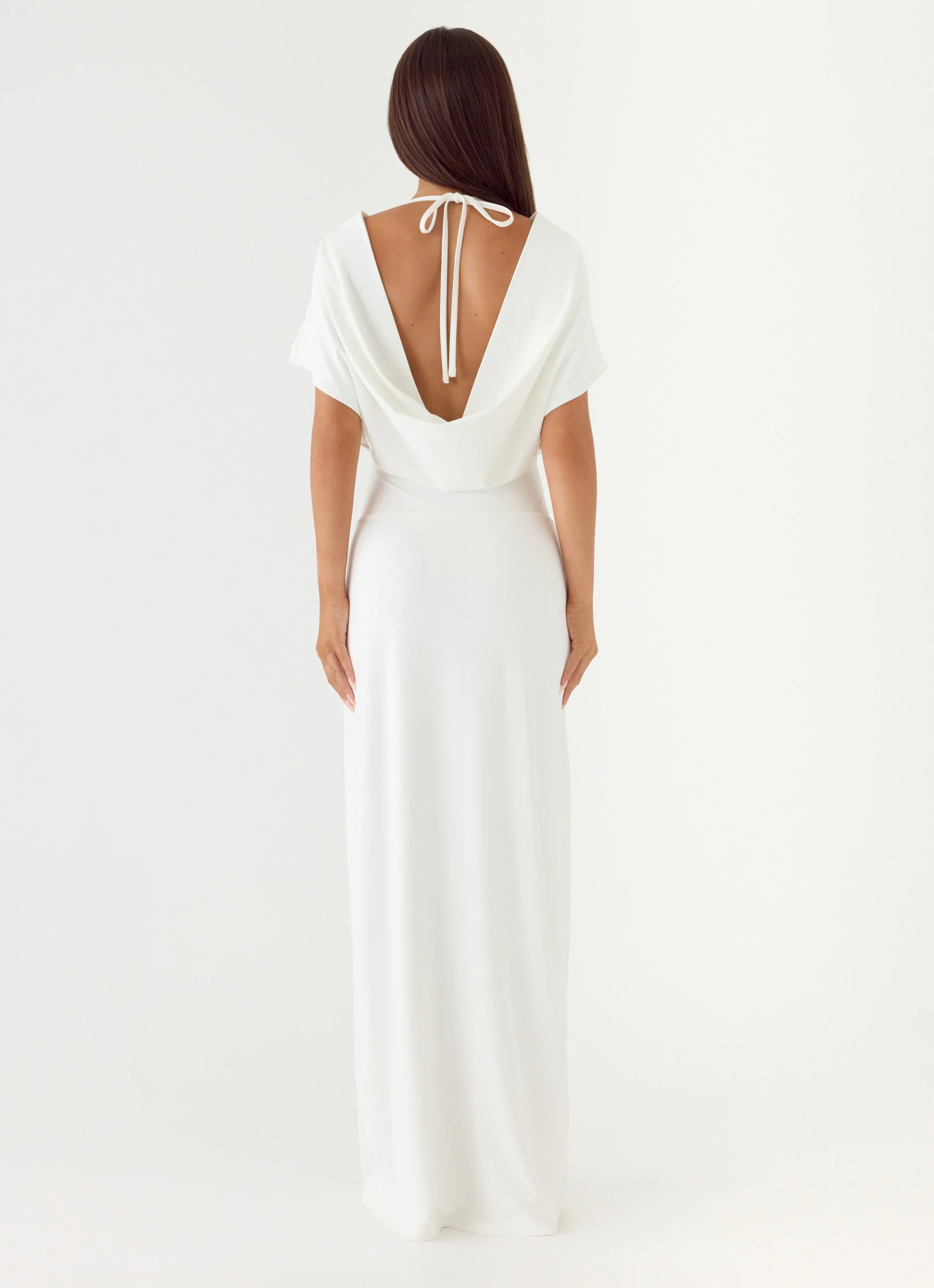 Rare Behaviour Maxi Dress - Ivory - Image 3
