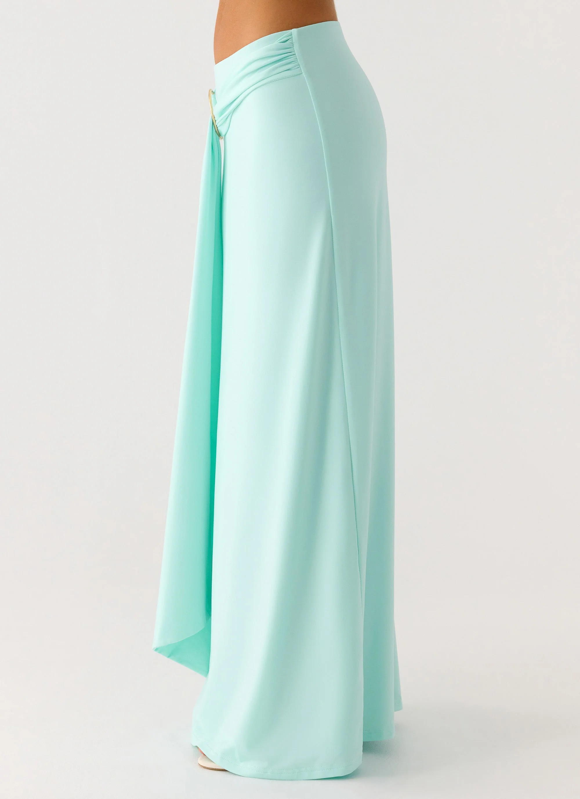Ravi Maxi Skirt - Aqua - Image 3