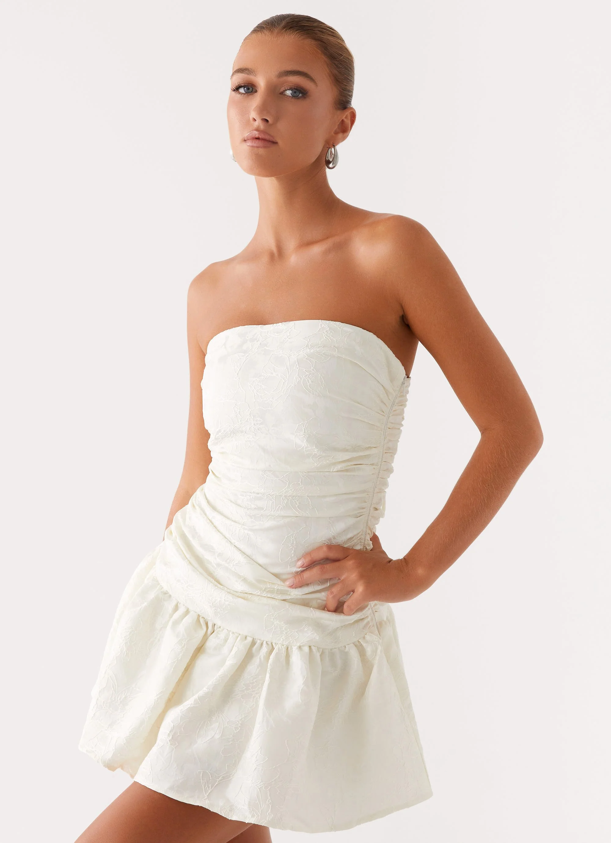 Ray Of Light Mini Dress - White - Image 6
