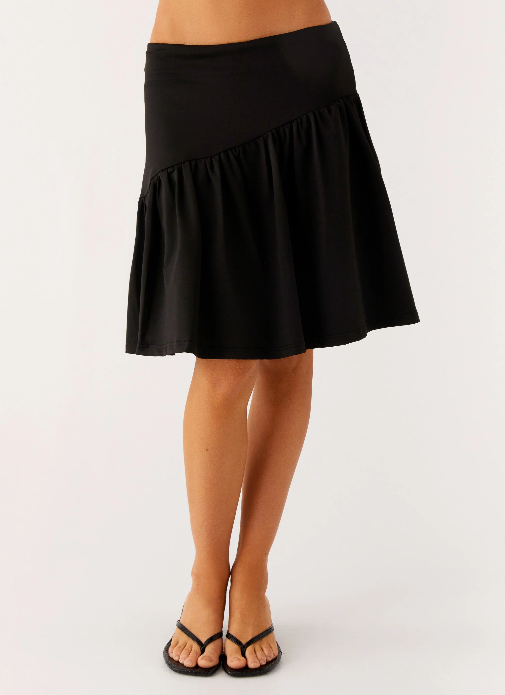 Rayna Midi Skirt - Black - Image 4