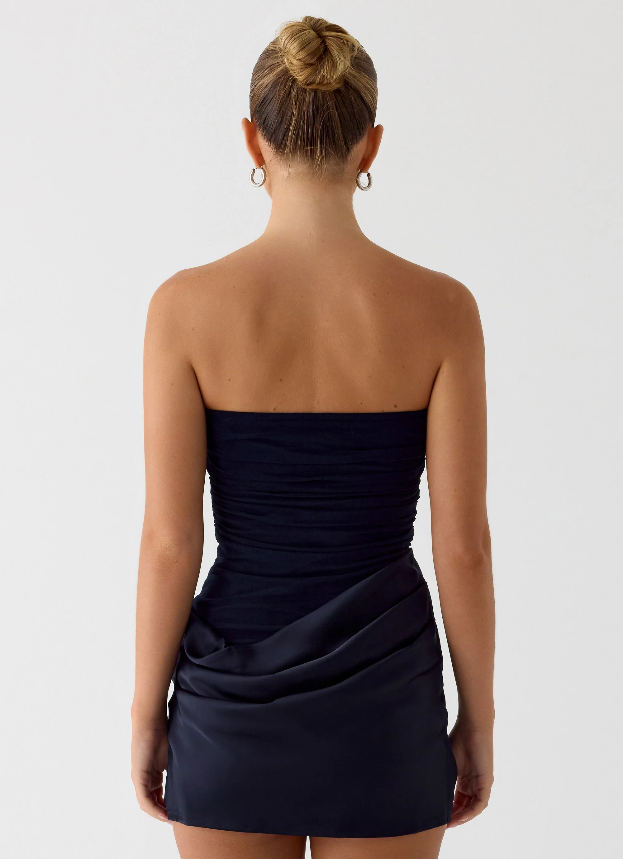 Reach Me Mini Dress - Navy - Image 7