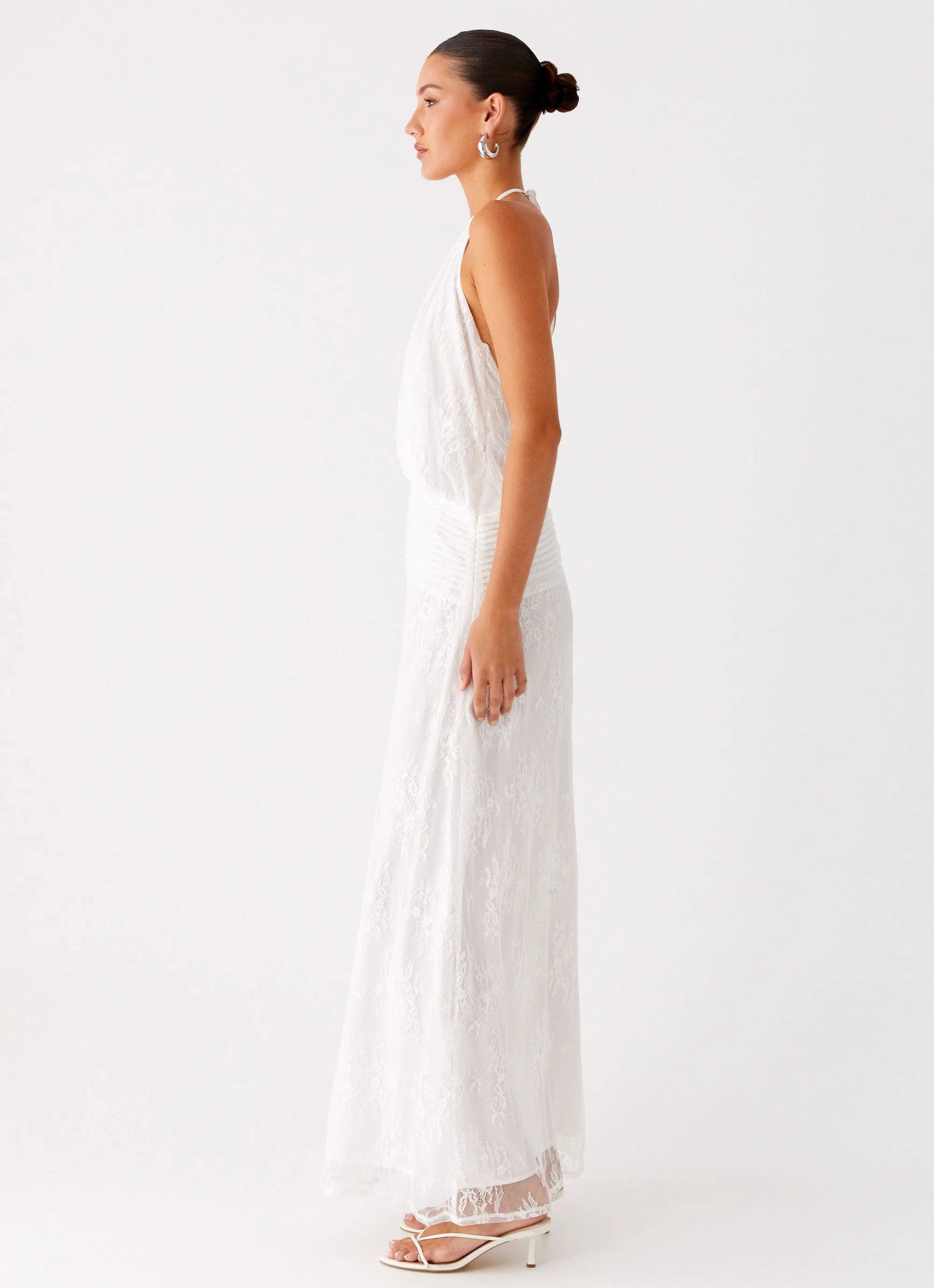 Reinhart Halter Maxi Dress - White - Image 2