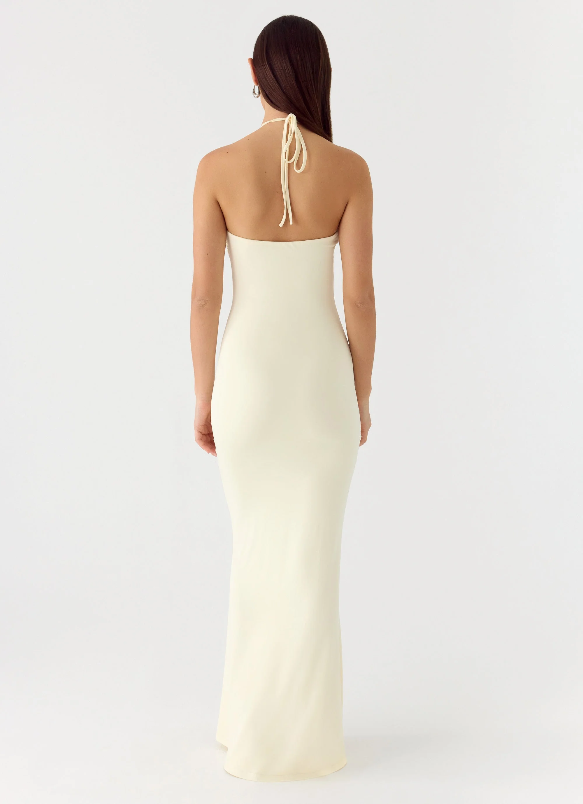 Right Hand Girl Maxi Dress - Lemon Yellow - Image 3