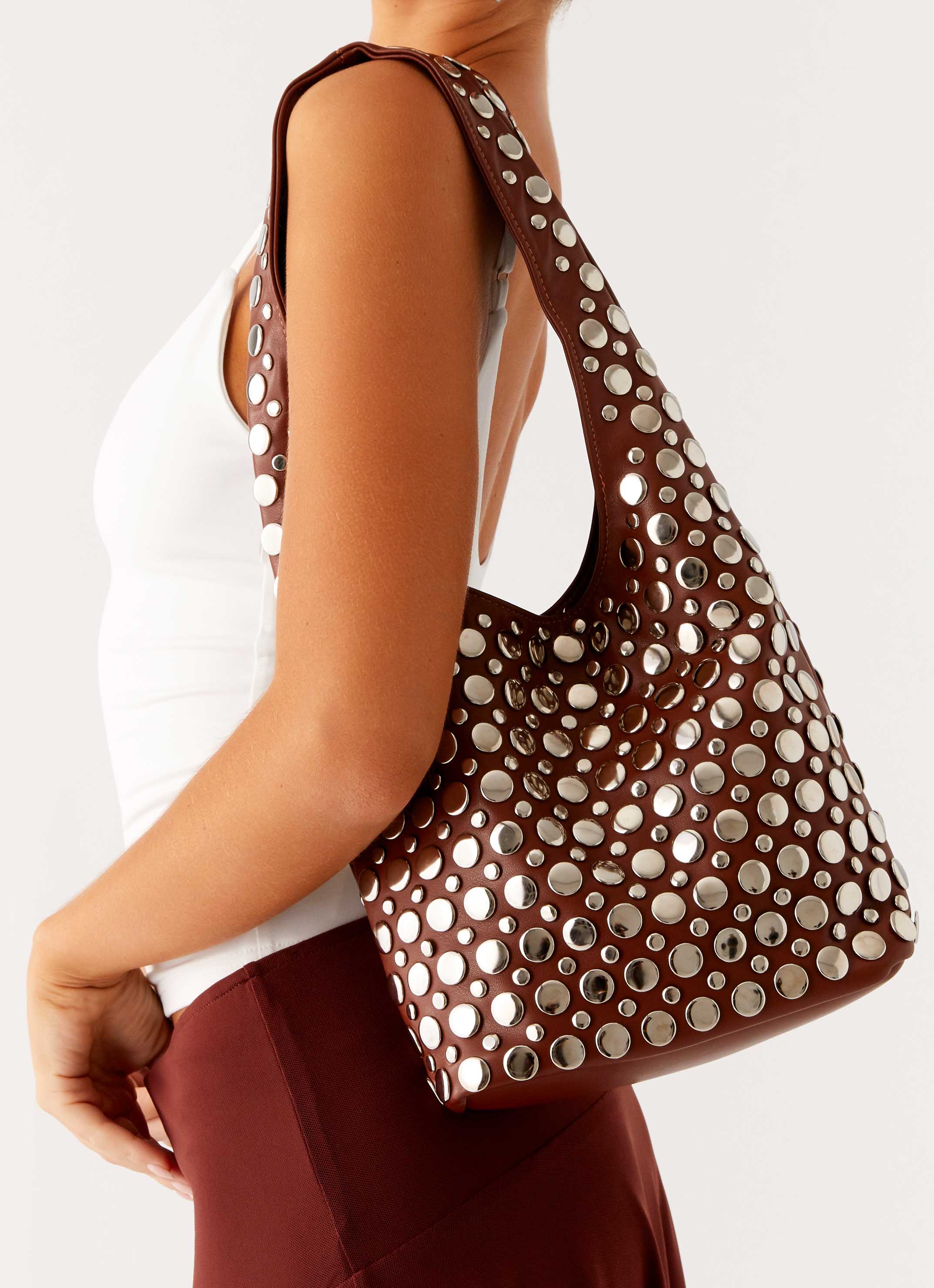 Rocky Shoulder Bag - Brown - Image 2