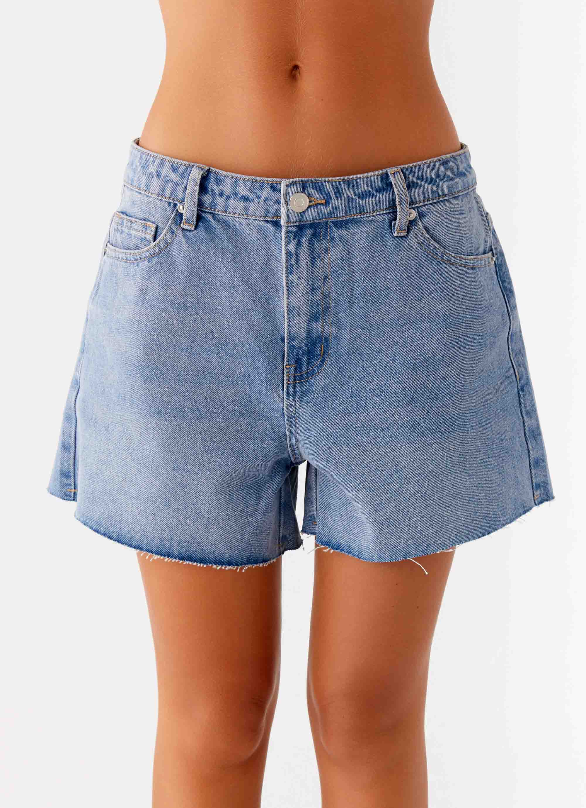 Roland Denim Shorts - Blue - Image 5