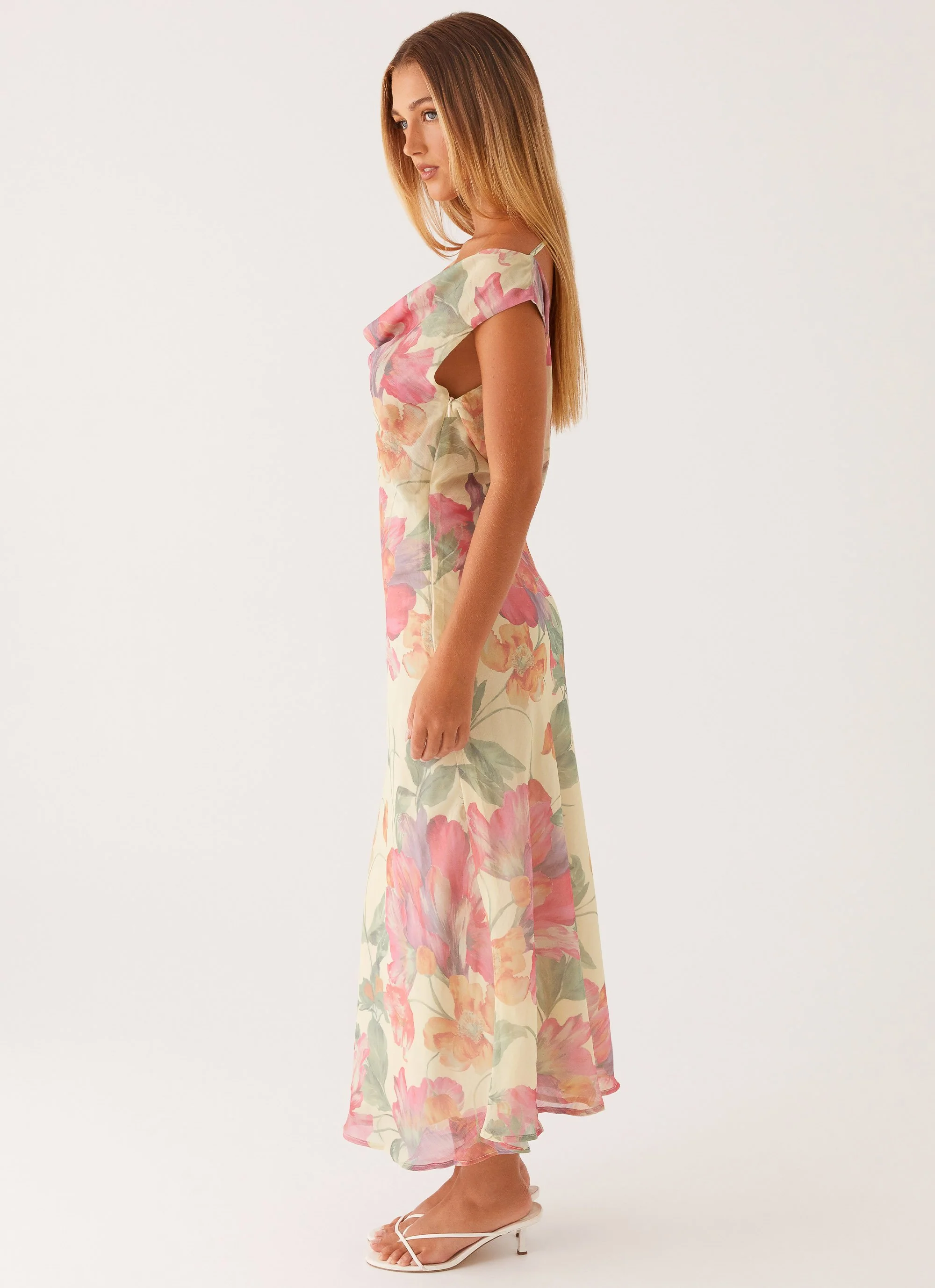 Role Model Maxi Dress - Yellow Peony - Image 3