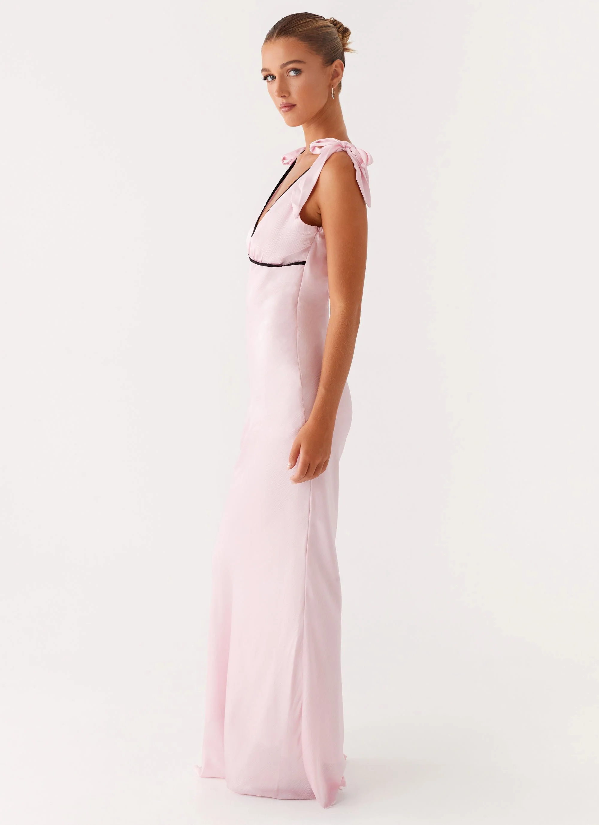Romeo Maxi Dress - Pink - Image 3