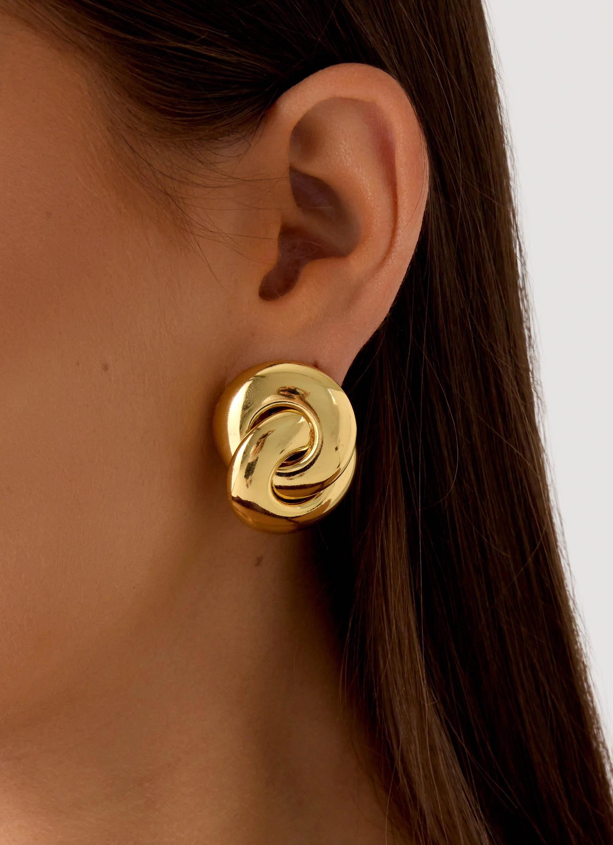 Rosso Rush Earrings - Gold - Image 4