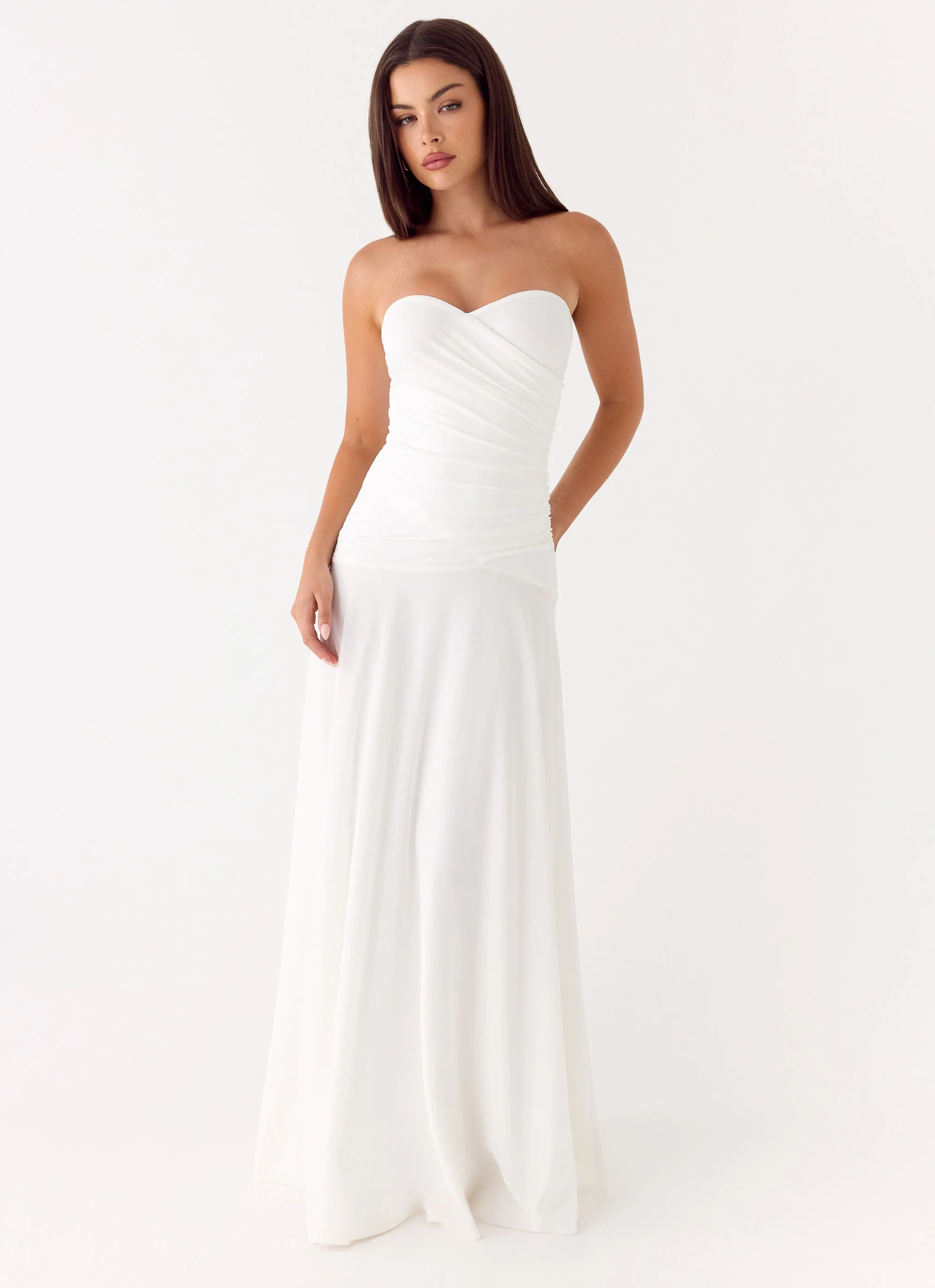 Ruben Maxi Dress - White - Image 4