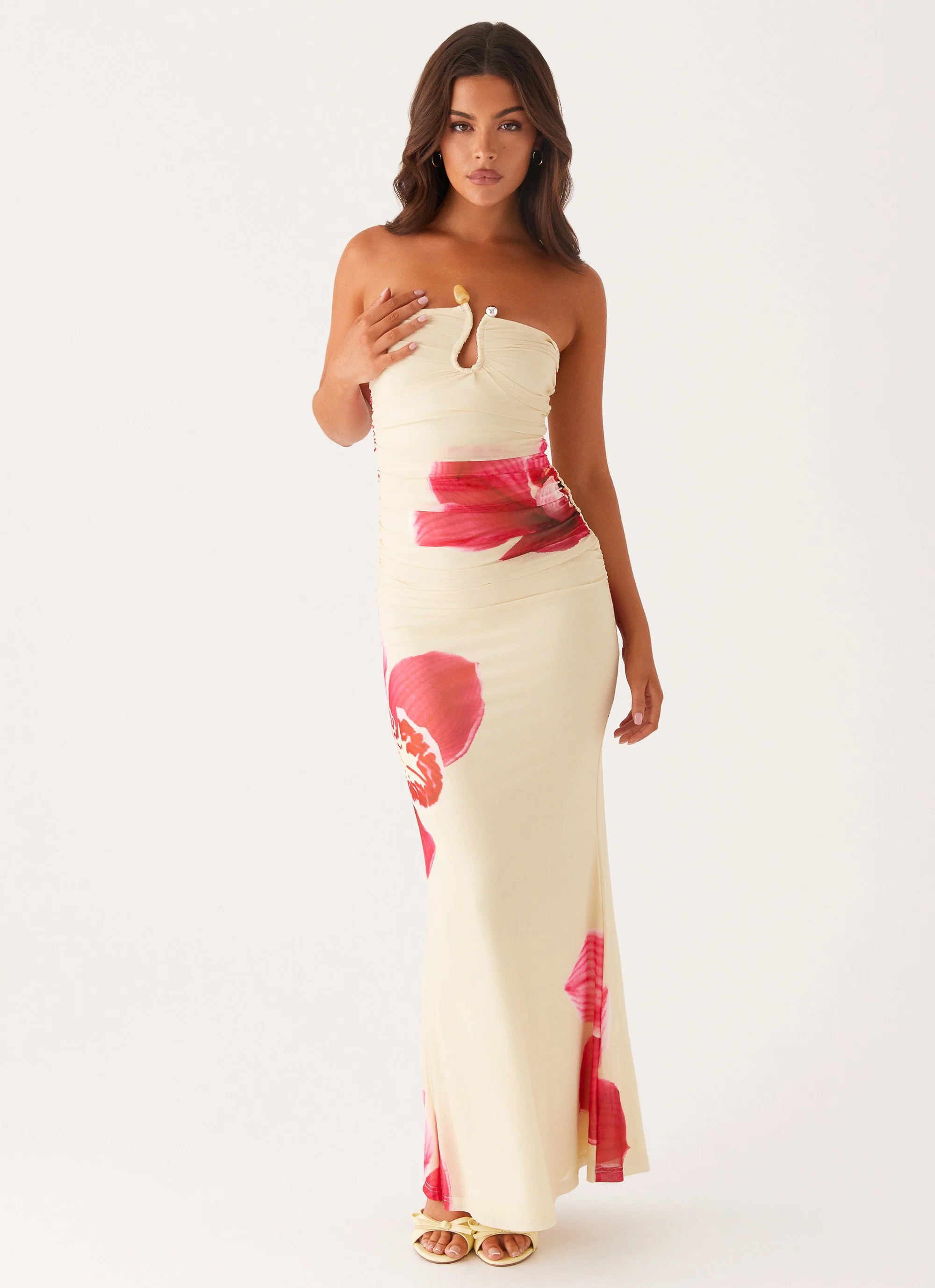 Rudy Maxi Dress - Orchid Yellow - Image 5