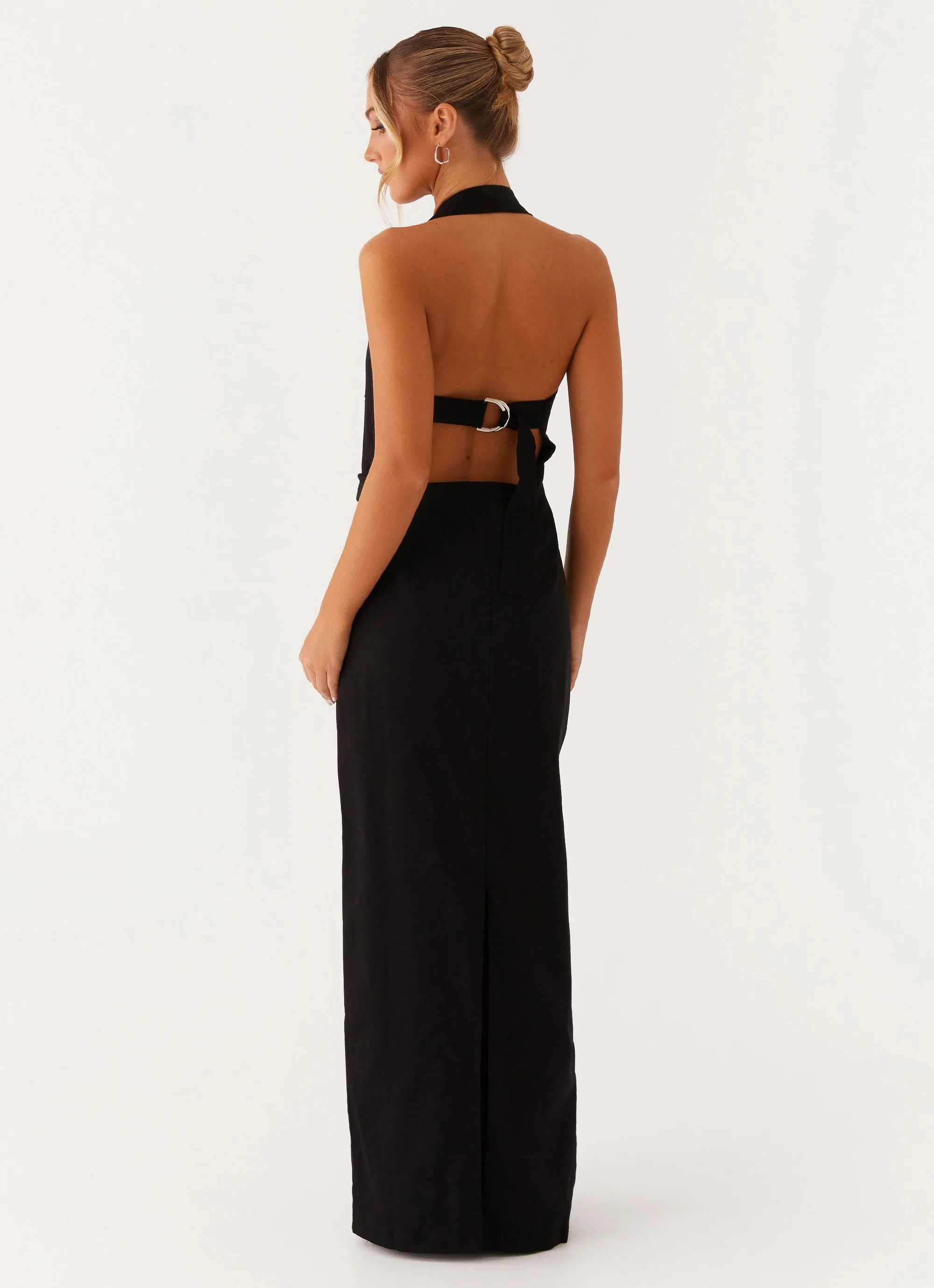 Rumour Has it Maxi Dress - Black - Image 4