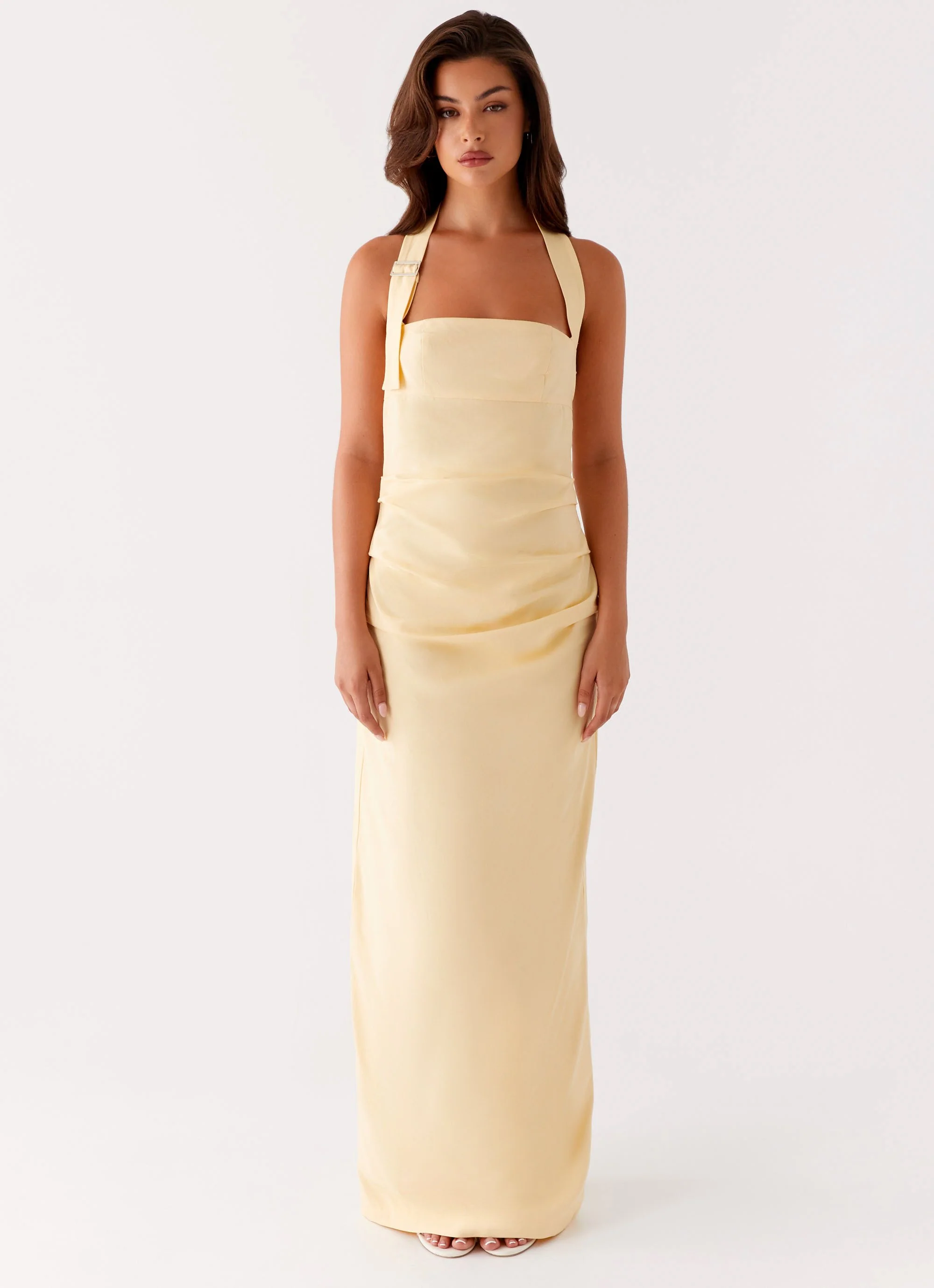 Rumour Has it Maxi Dress - Yellow - Image 2