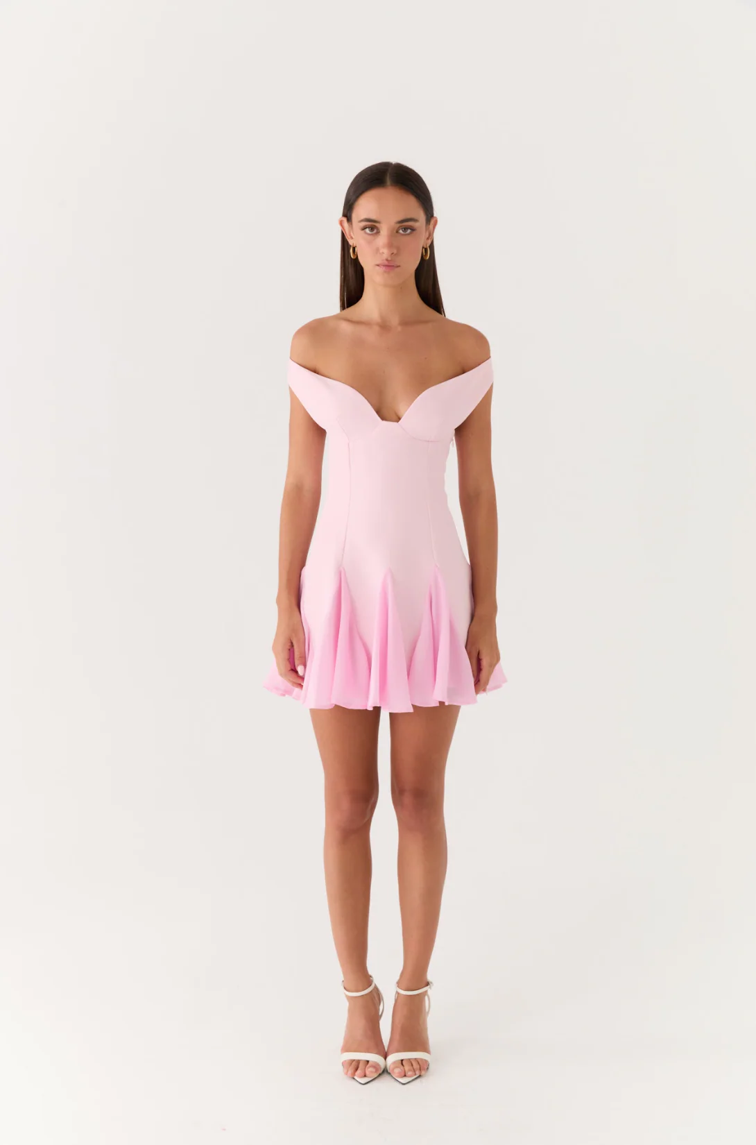 Runa Mini Dress - Pink - Image 6